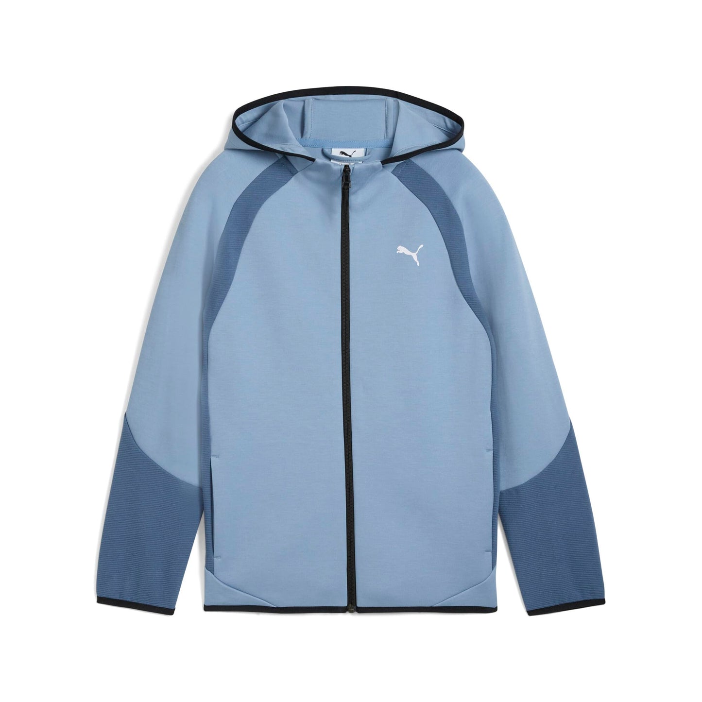 PUMA Boys' Evostripe Full-Zip Hoodie Dk B Sweat Jackets (1 Pack)