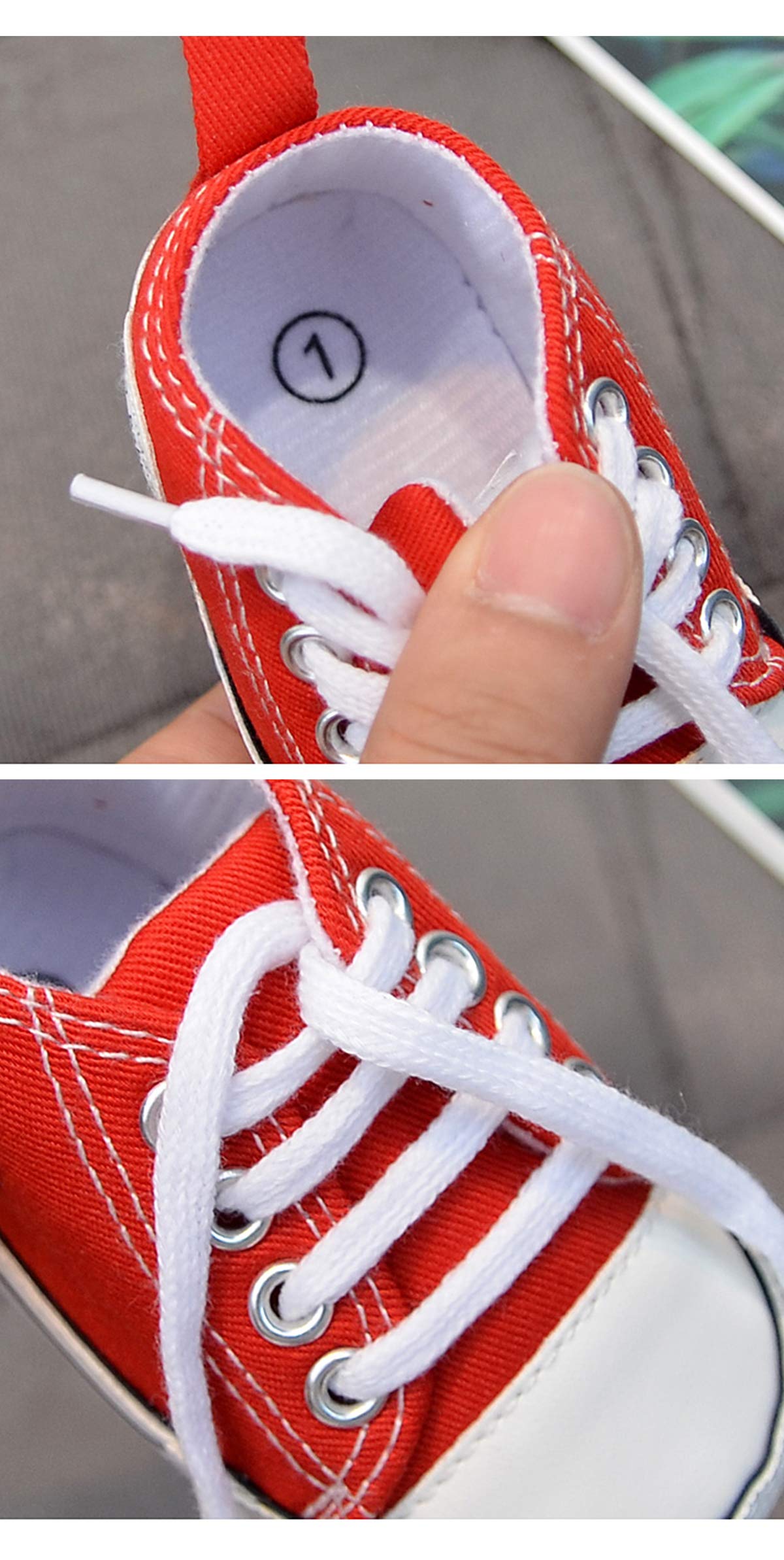DEBAIJIA Babyschuhe Lauflernschuhe 0-18M Leichtes Atmungsaktives rutschfest für Jungen und Mädchen