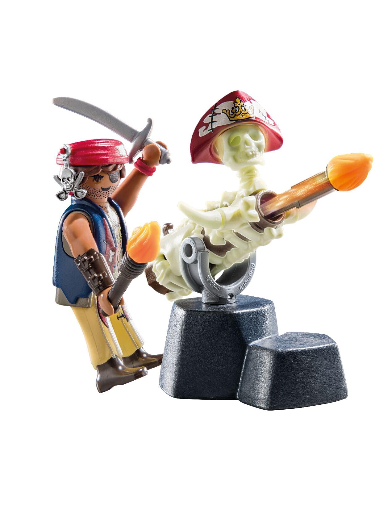 PLAYMOBIL | Pirates | Gefahr durch Riesenhai | Piratenspielzeug | Spielzeugfiguren | Spielzeug für Kinder ab 4 Jahren | 71793