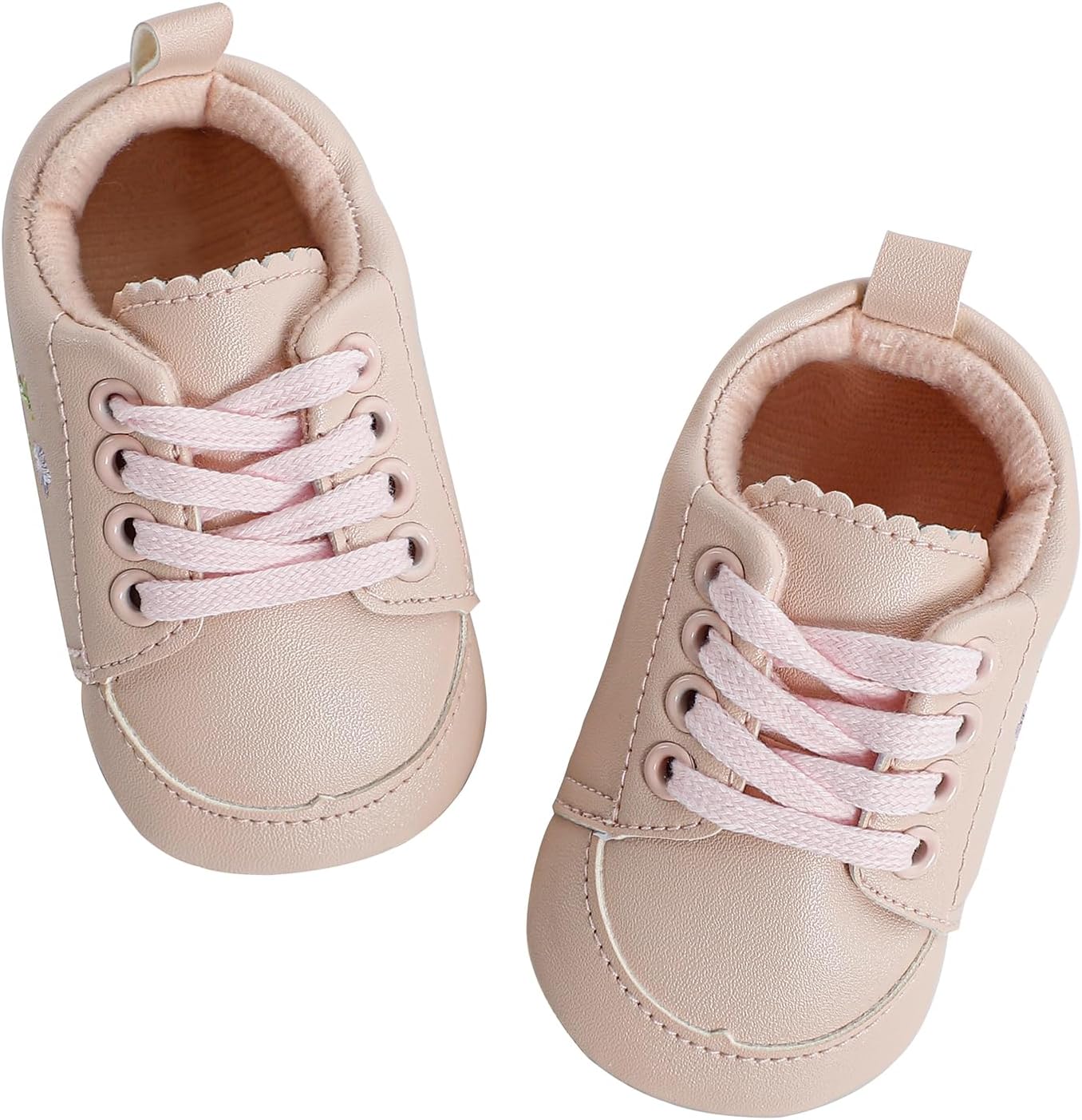 Cheerful Mario Baby Mädchen Schuhe Baby Ballerina Schuhe Lauflernschuhe Taufe Schuhe mit Bowknot PU Leder Babyschuhe