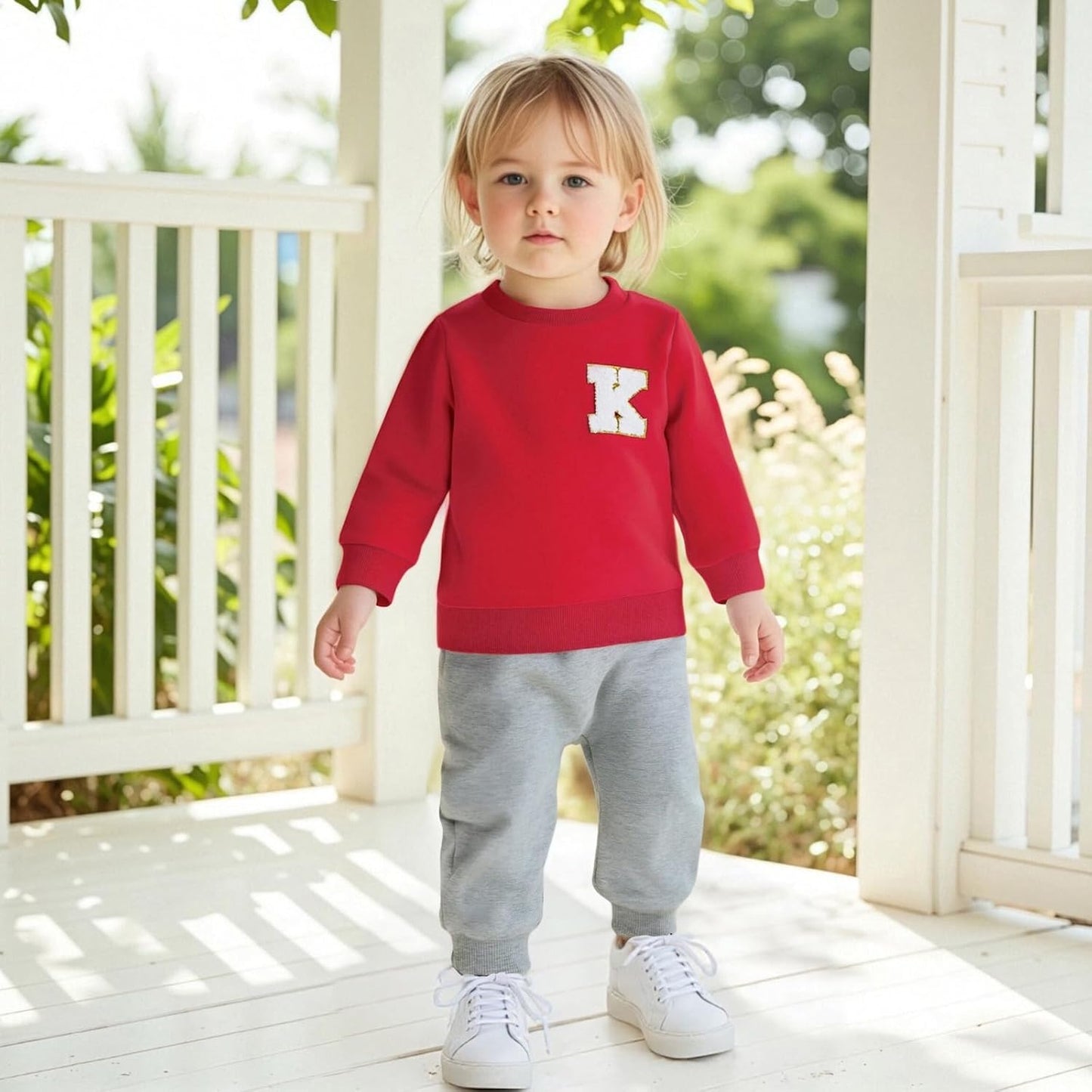 ESSECMBS Kleinkind Baby Jungen Daliy Sweatshirt Kleidung Langarm Rundhalsausschnitt Einfarbig Oberteile Kleiner Junge Frühling Herbst Baumwolle Hemd Kleidung