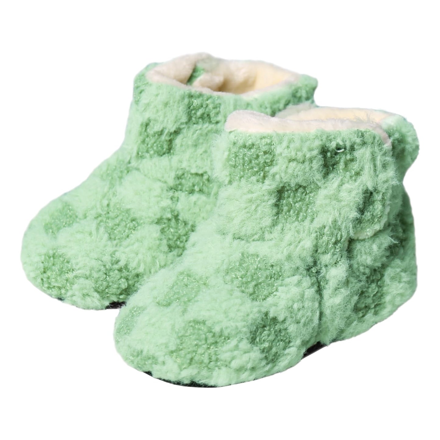 YloveM Toddler Baby Boys Girls Booties, Unisex Newborn Winter Shoes Thick Snow Boots Non-Slip Sole Soft Toddler Warm Sock Shoes
