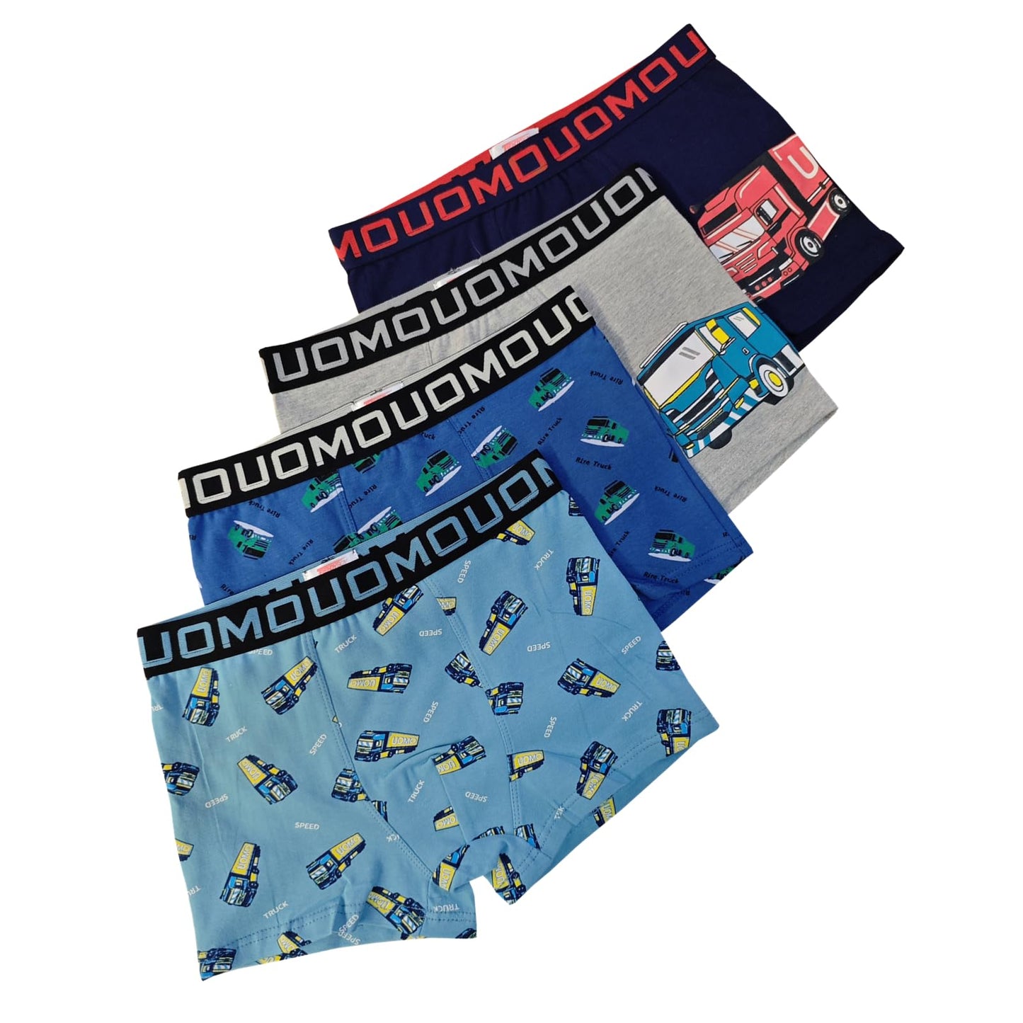 10er-Pack Jungen Boxershorts aus Baumwolle Gr.110-116,122-128,134-140