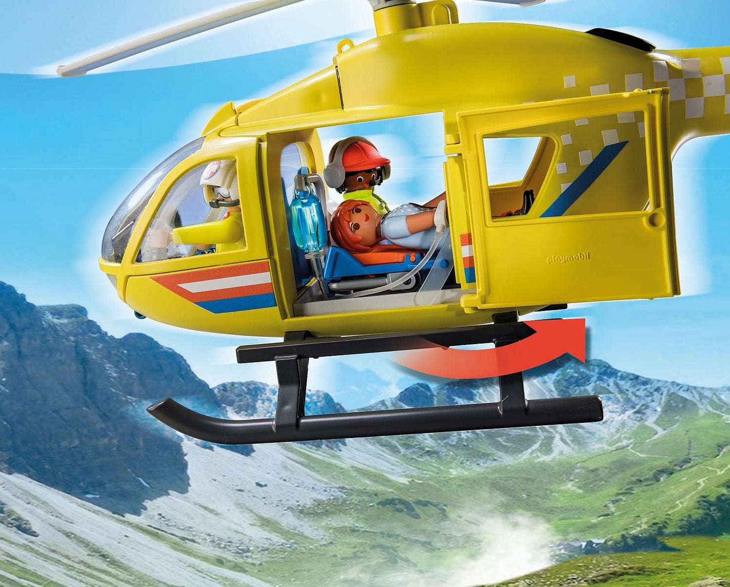 PLAYMOBIL | City Life | Rettungshelikopter | Spielzeug für Kinder ab 4 Jahren | 71203