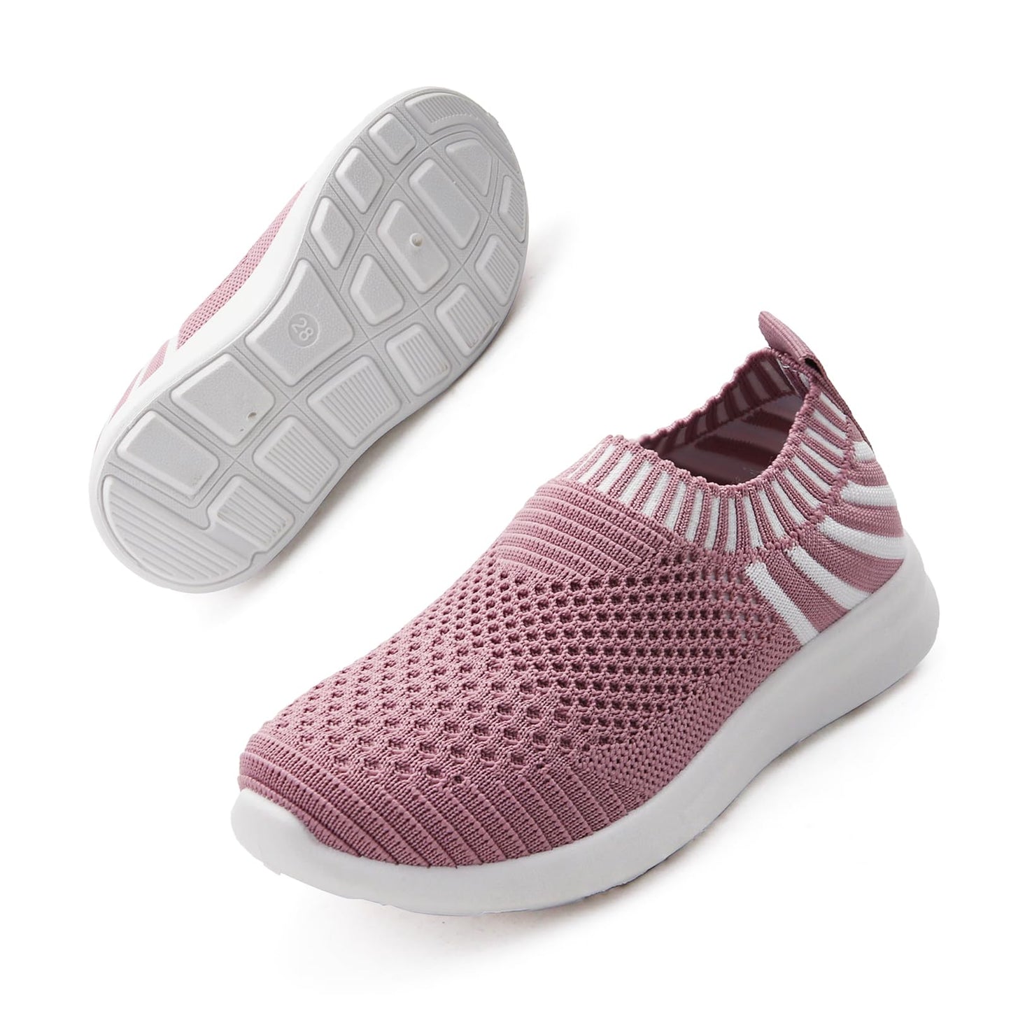 Apawwa Kinder Schuhe FüR MäDchen Und Jungs Kinder Turnschuhe Sportschuhe Slip On Laufschuhe Leicht Hallenschuhe Sneakers Tennisschuhe FüR Unisex-Kinder GrößE