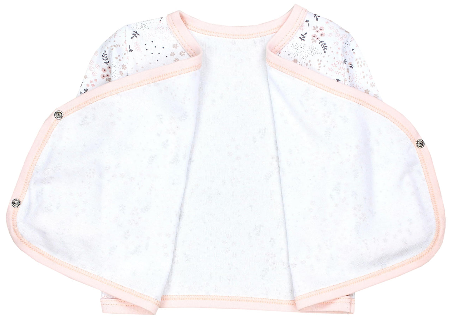 TupTam Baby Mädchen Langarm Wickelshirt Baumwolle 5er Set