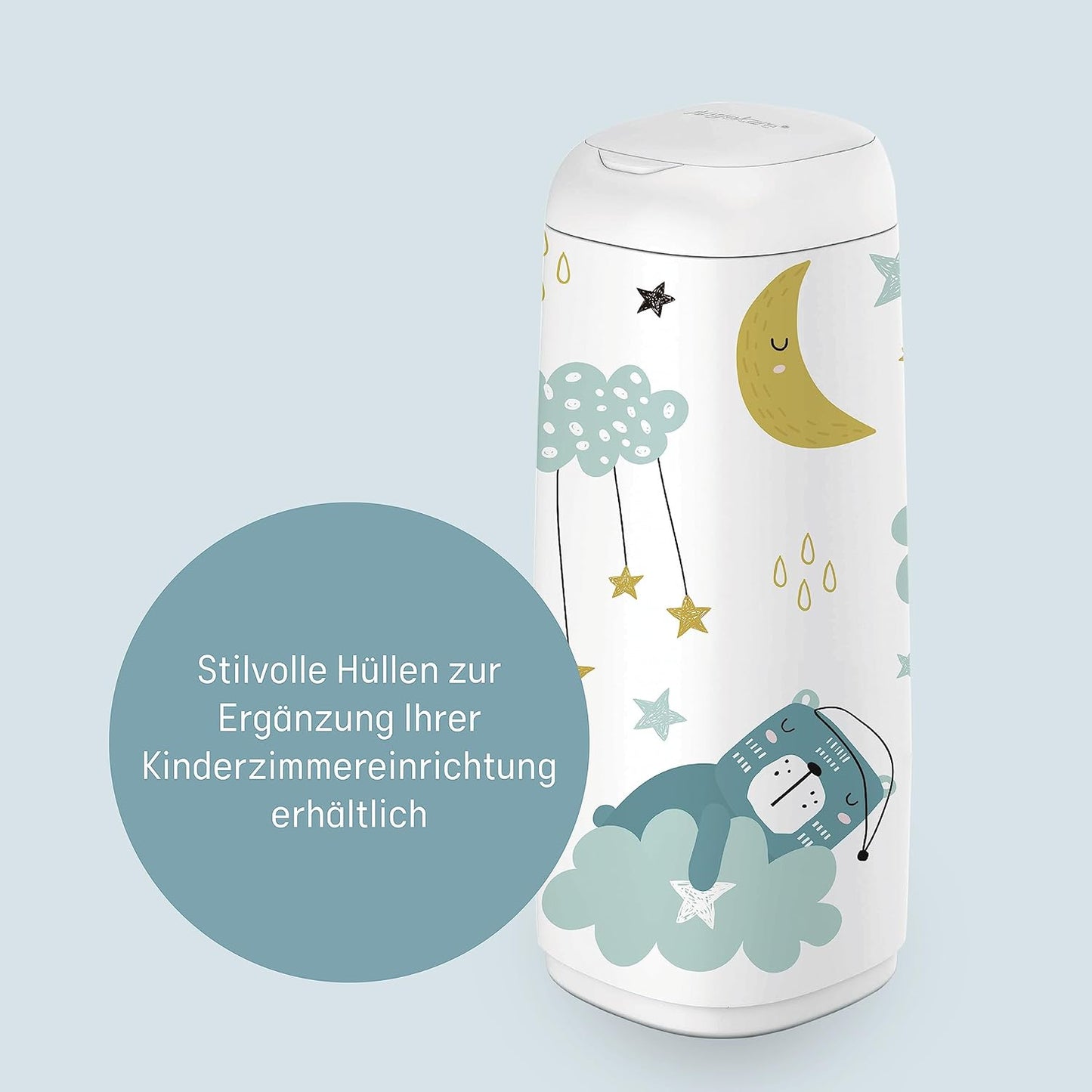 Angelcare Original Dress-Up XL Windeleimer, 5 x weniger Folienverbrauch, Umweltfreundlicheres System mit 1 Nachfüllkassette
