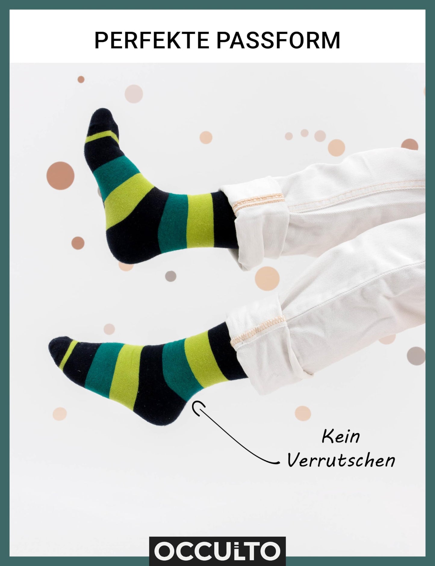 Occulto Jungen & Mädchen Bunte Socken 10er Pack (Modell: Estilo)