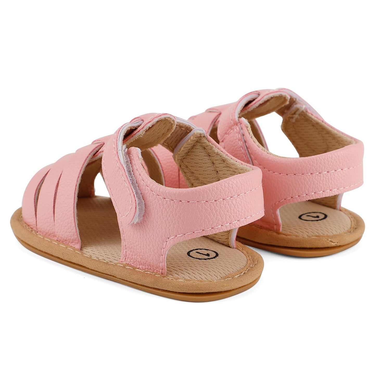MASOCIO Babyschuhe Mädchen Sandalen Sommer Schuhe Flach Gummi Rutschfest