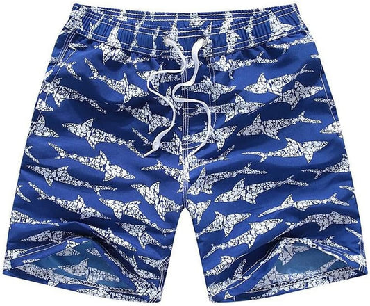 FedMois Jungen Badeshorts Schnelltrocknend Kinder Badehose Schwimmshorts