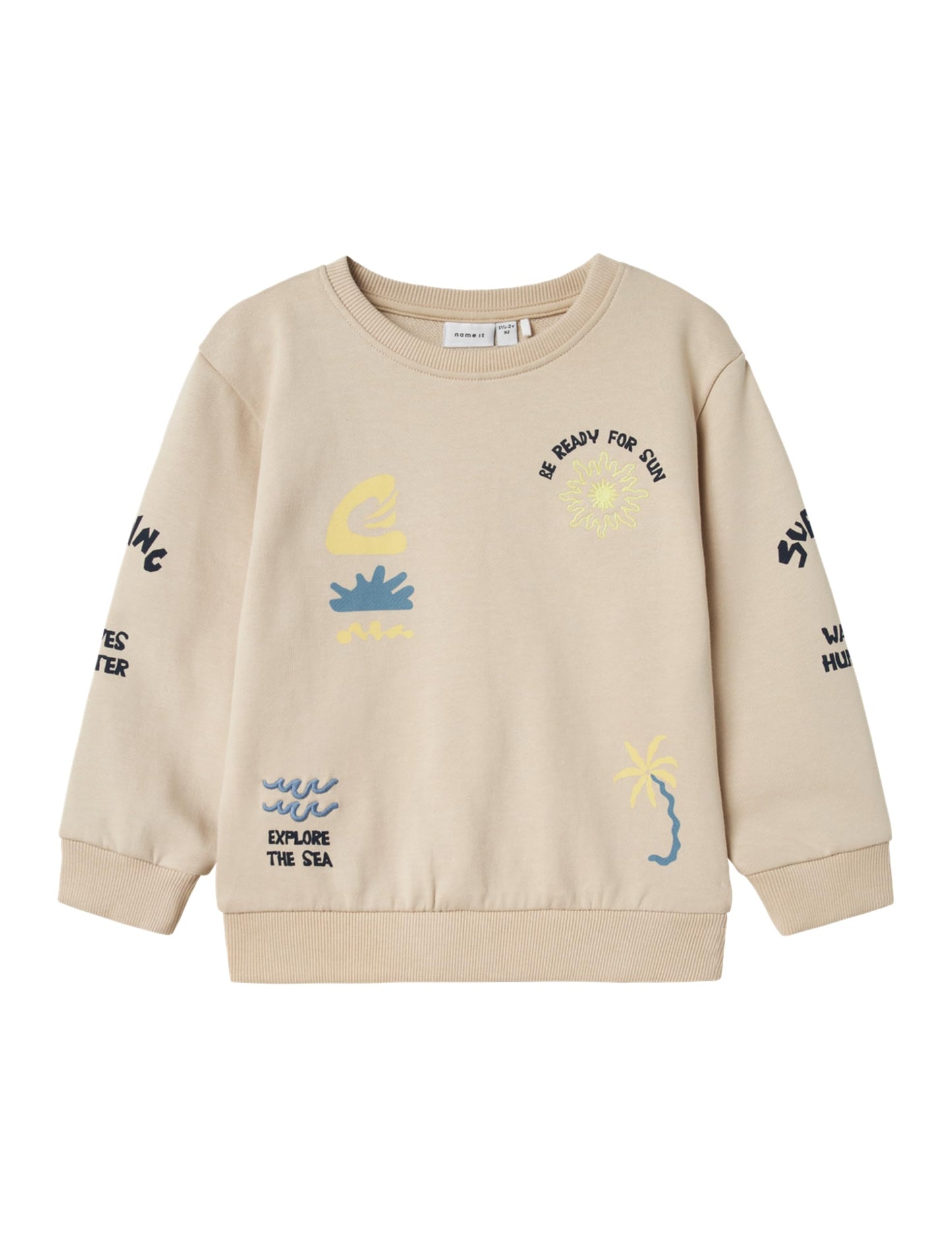 NAME IT Boys Nmmfesab LS Nreg Sweat Unb
