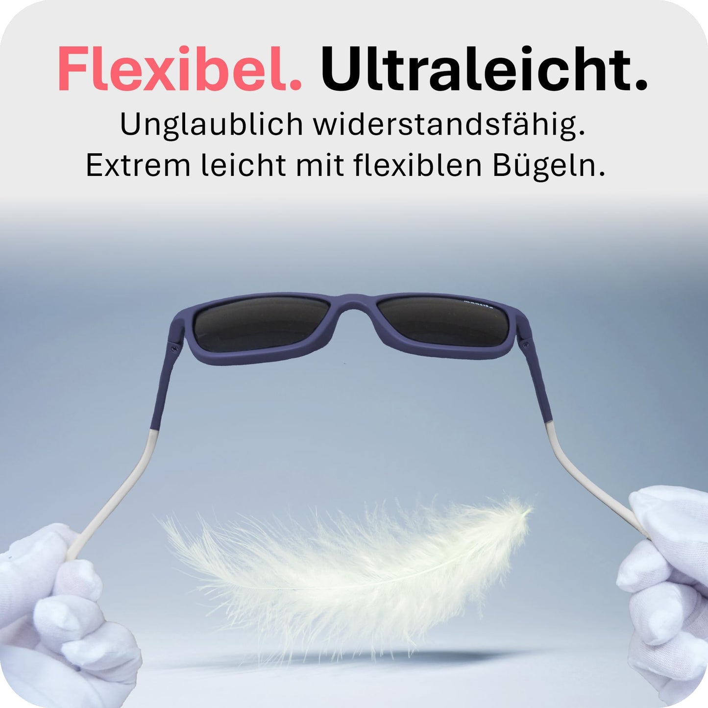 Mausito Sonnenbrille Kinder 3-6 Jahre & 6-10 Jahre | VERGLEICHSSIEGER Kindersonnenbrille 100% UV-Schutz | FLEXIBLE Bügel | Schadstofffreie Kindersonnenbrillen