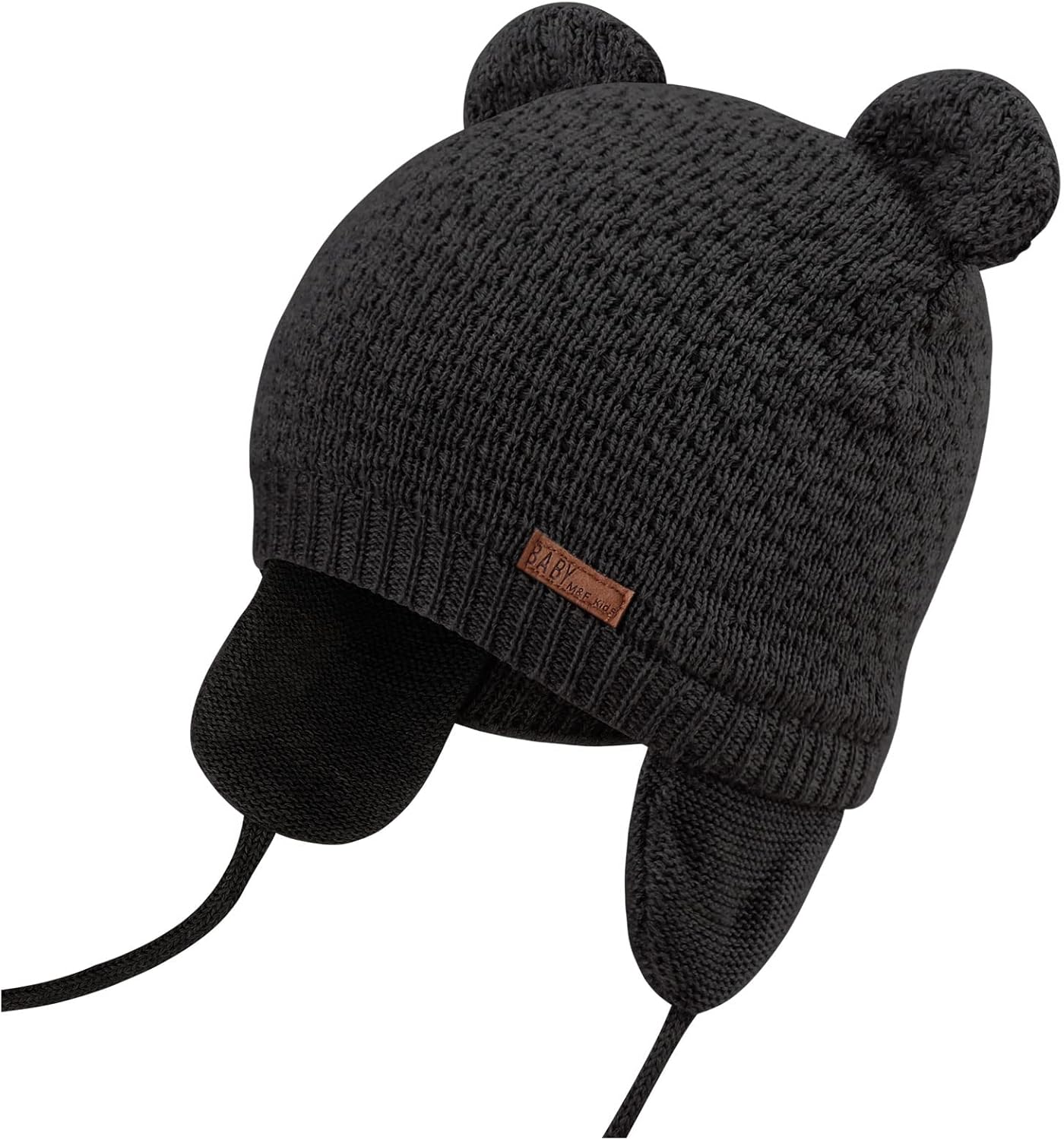 DRESHOW Unisex Baby Mütze Süßer Bär Kleinkind Earflap Beanie Warm für Herbst Wintermütze