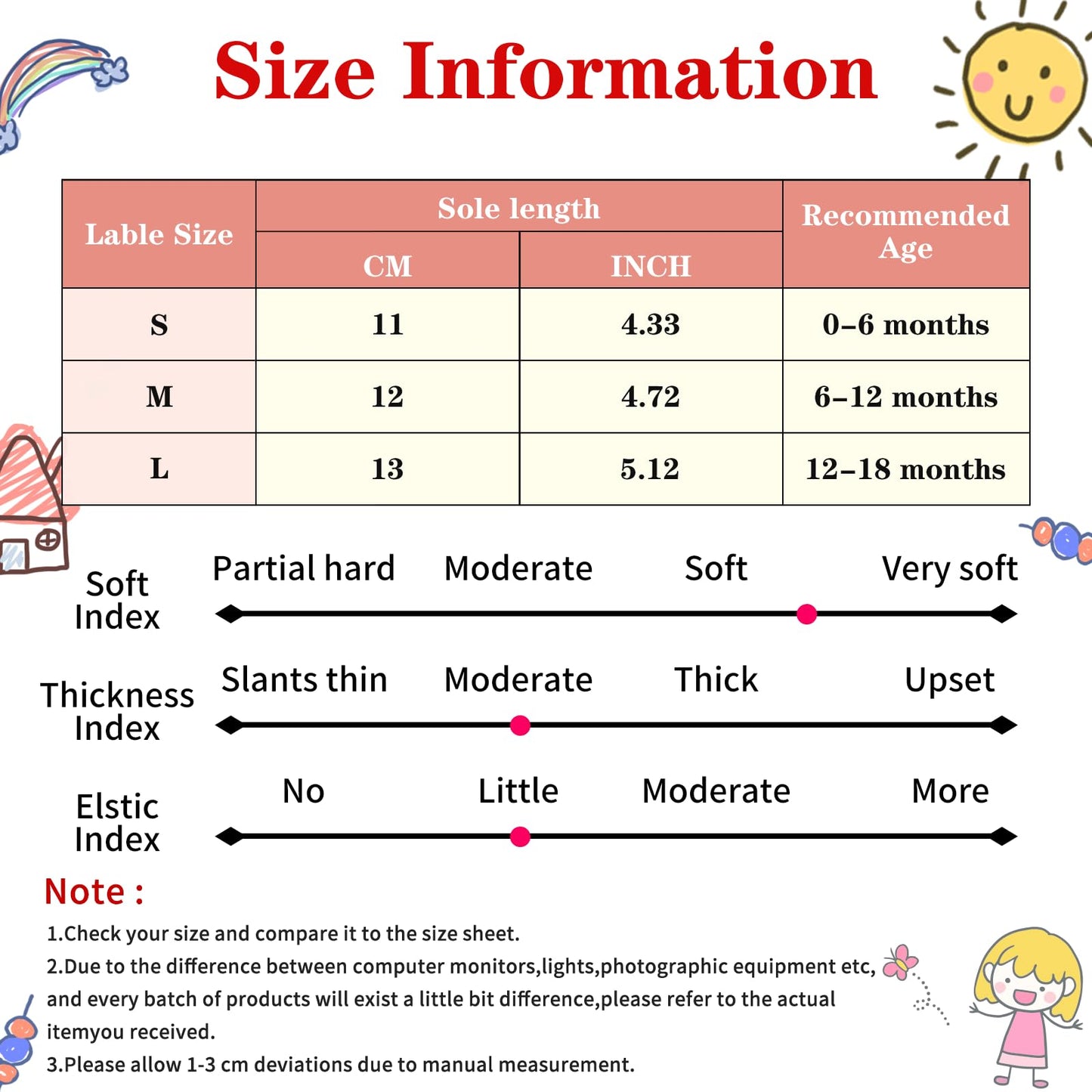 Tolaler Baby Newborn Fleece Booties Unisex, Thickened Lining, Warm Baby Winter Shoes, Adjustable Non-Slip with Soft Sole, Baby Booties/Everyday Wear (0–18 Months)