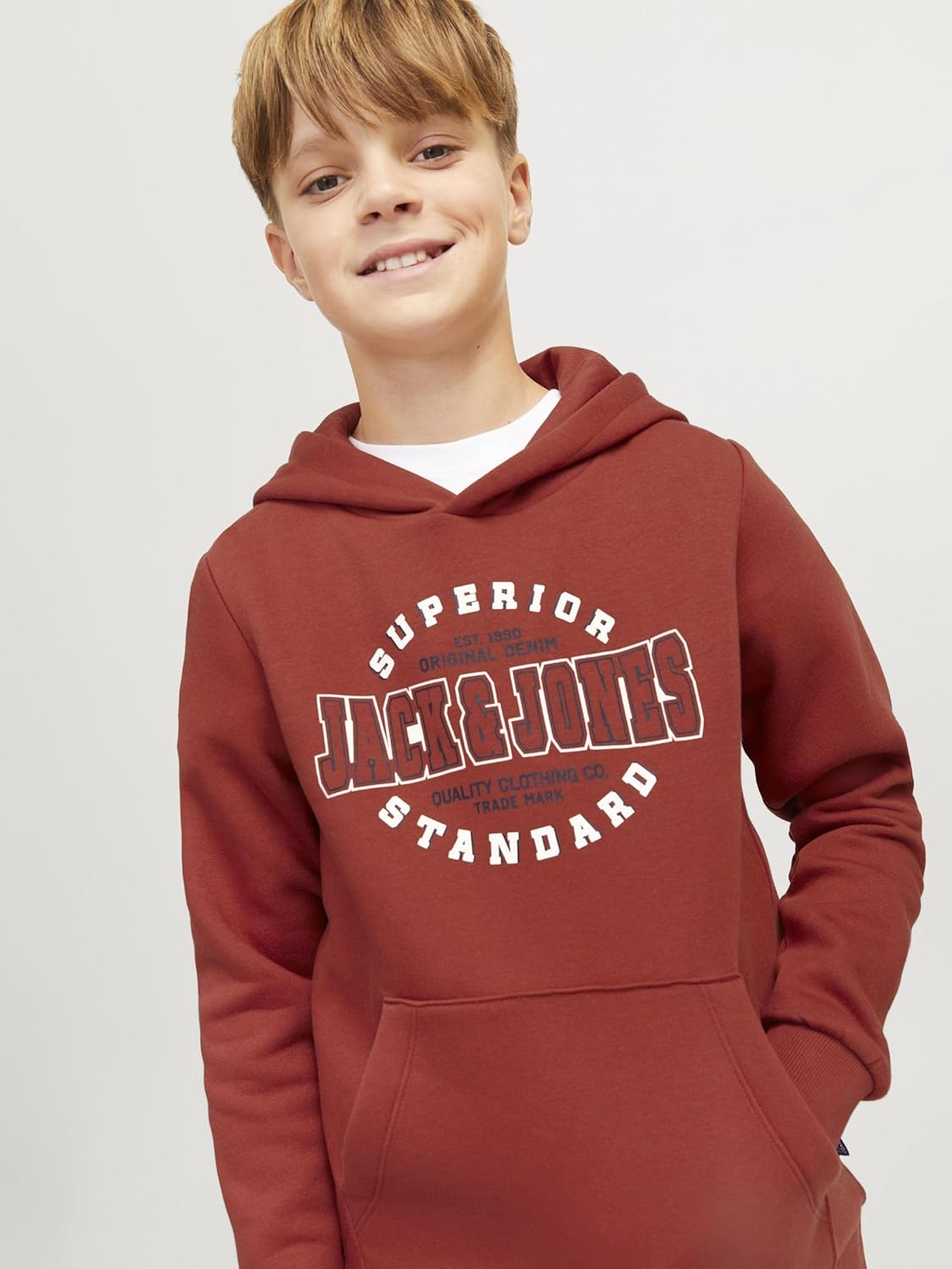 JACK & JONES Boy Kapuzenpullover Logo Kapuzenpullover Junior