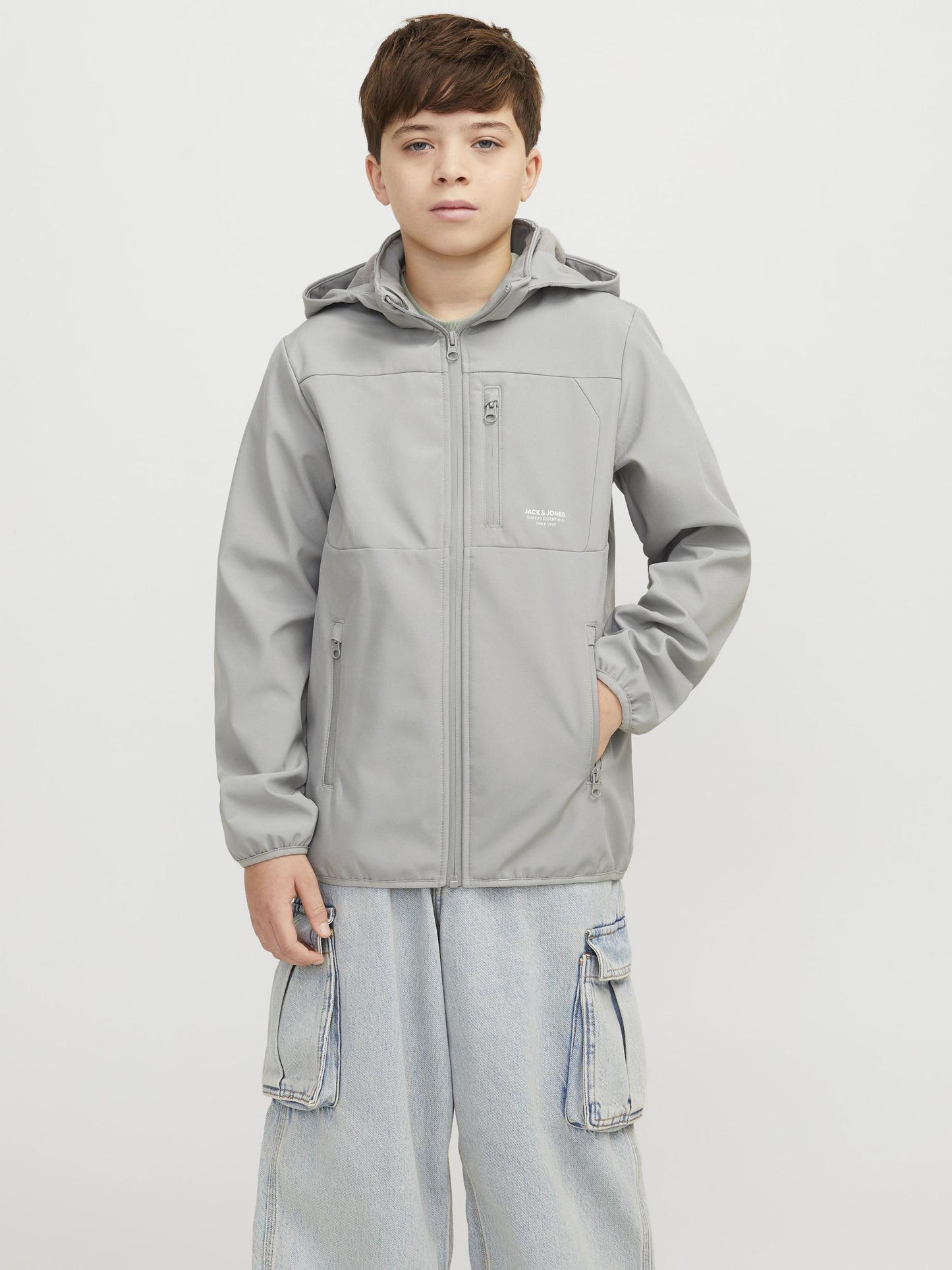 JACK & JONES Boys Jjtheo Jacket Noos Jnr Softshell Jacket