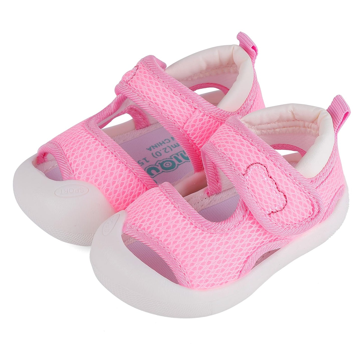 Cheerful Mario Babyschuhe 0-3 Jahre Sport Sandalen für Jungen und Mädchen – Lauflernsandalen für Kleinkinder Sommer Barfußschuhe Erste Schuhe