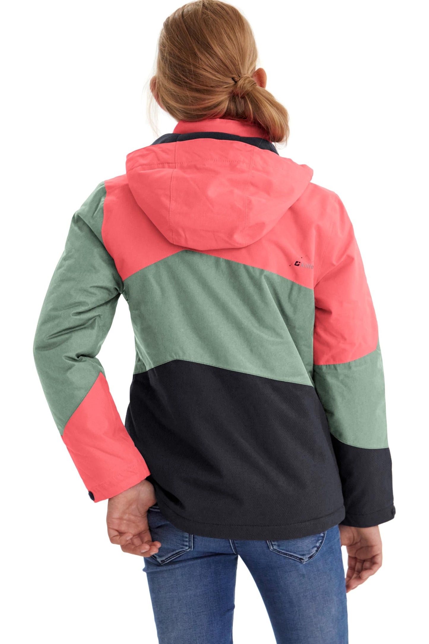 killtec Girls' Lynge Grls Jckt B Functional Jacket with Hood