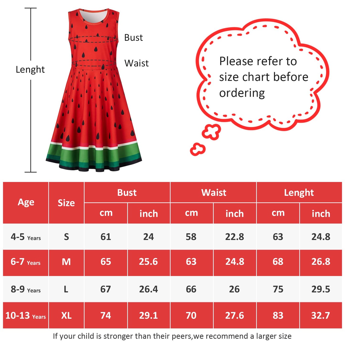 kids4ever Mädchen Kleid Ärmellos Sommerkleid Rundhals A-Linie Swing Kleid Meerjungfrau Galaxie Prinzessin Party Geburtstag 4-12 Jahre