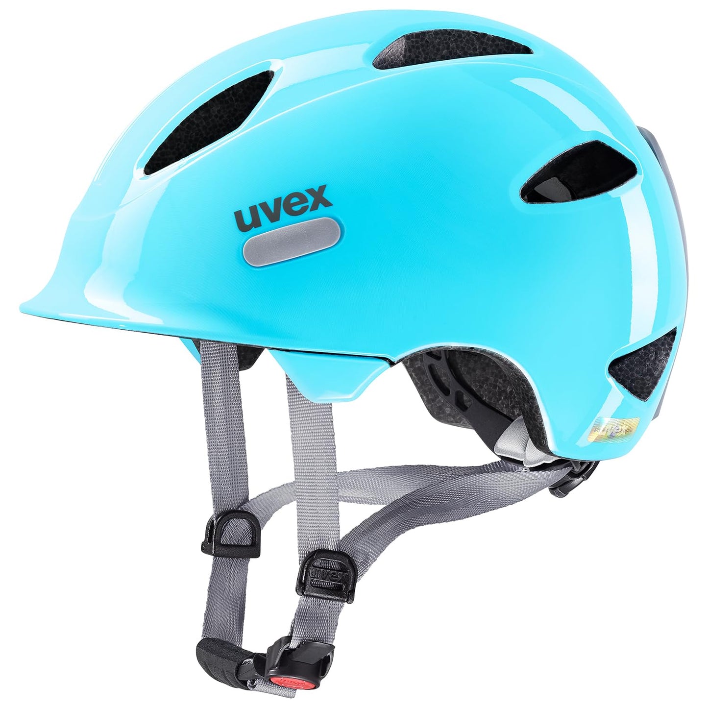 uvex oyo - leichter Fahrradhelm für Kinder - individuelle Größenanpassung - erweiterbar mit LED-Licht