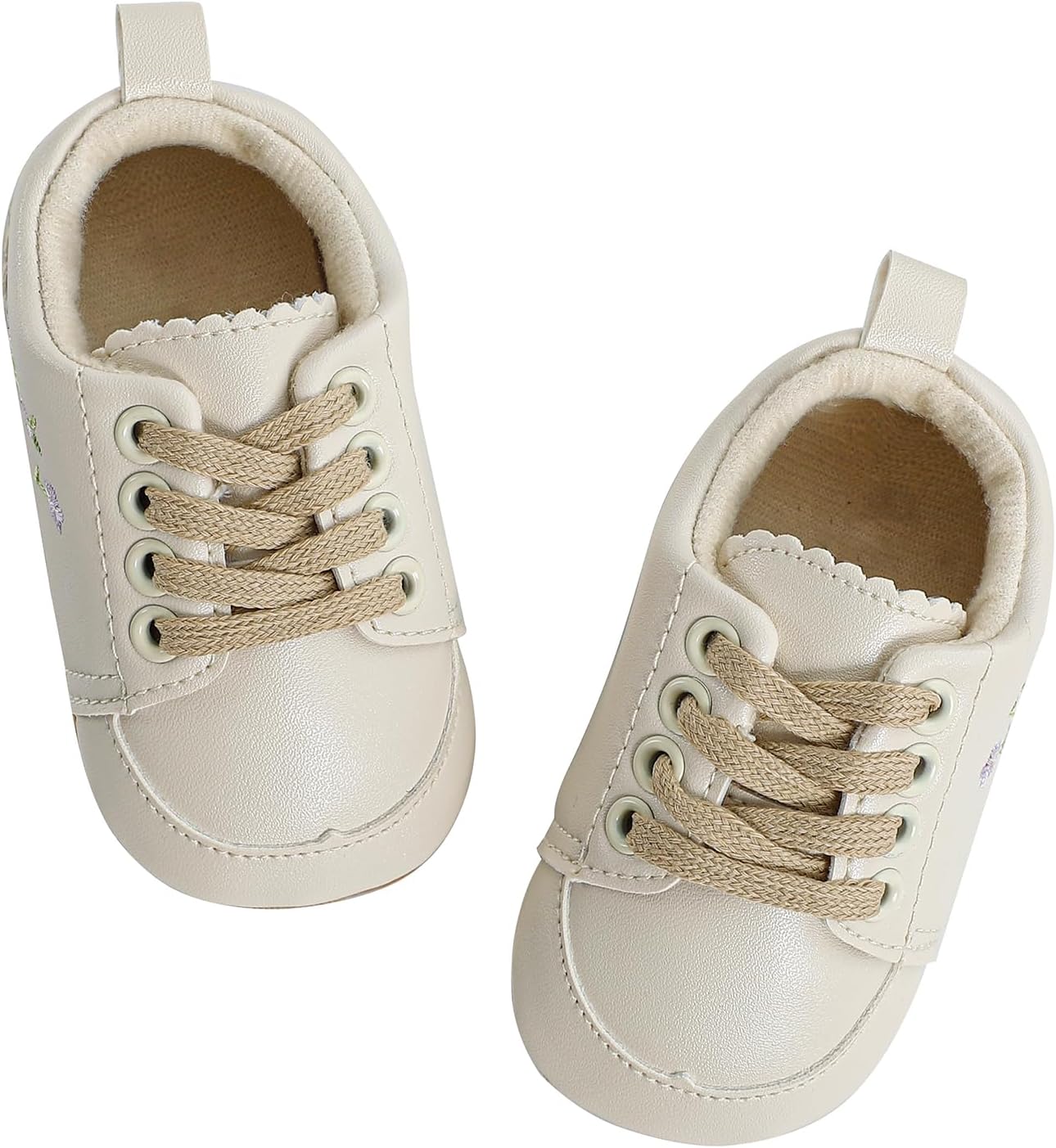 Cheerful Mario Baby Mädchen Schuhe Baby Ballerina Schuhe Lauflernschuhe Taufe Schuhe mit Bowknot PU Leder Babyschuhe