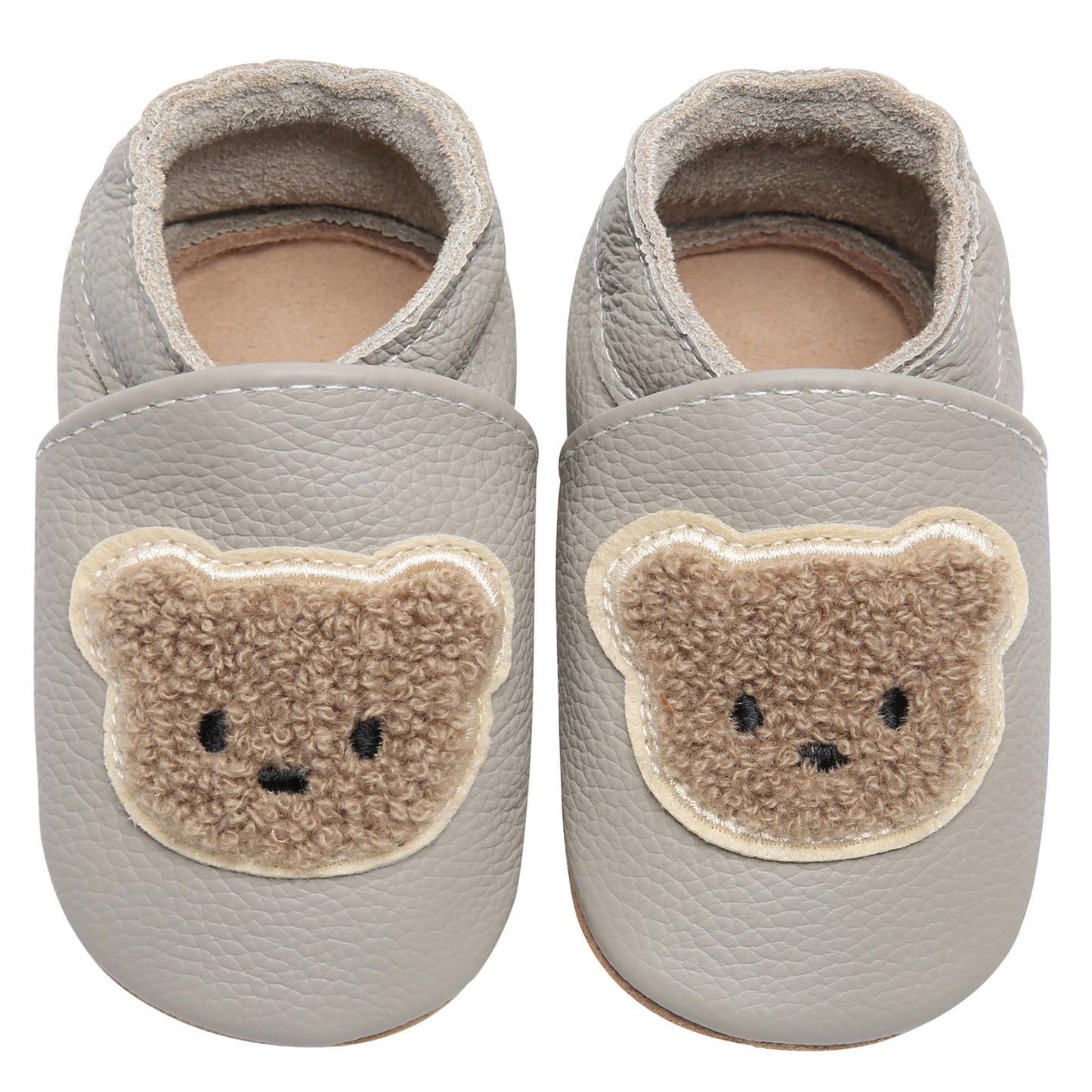 Babyschuhe IceUnicorn Krabbelschuhe für Babys, weiche Leder-Laufschuhe für Jungen und Mädchen, Lederschuhe für Kleinkinder, Baby Hausschuhe