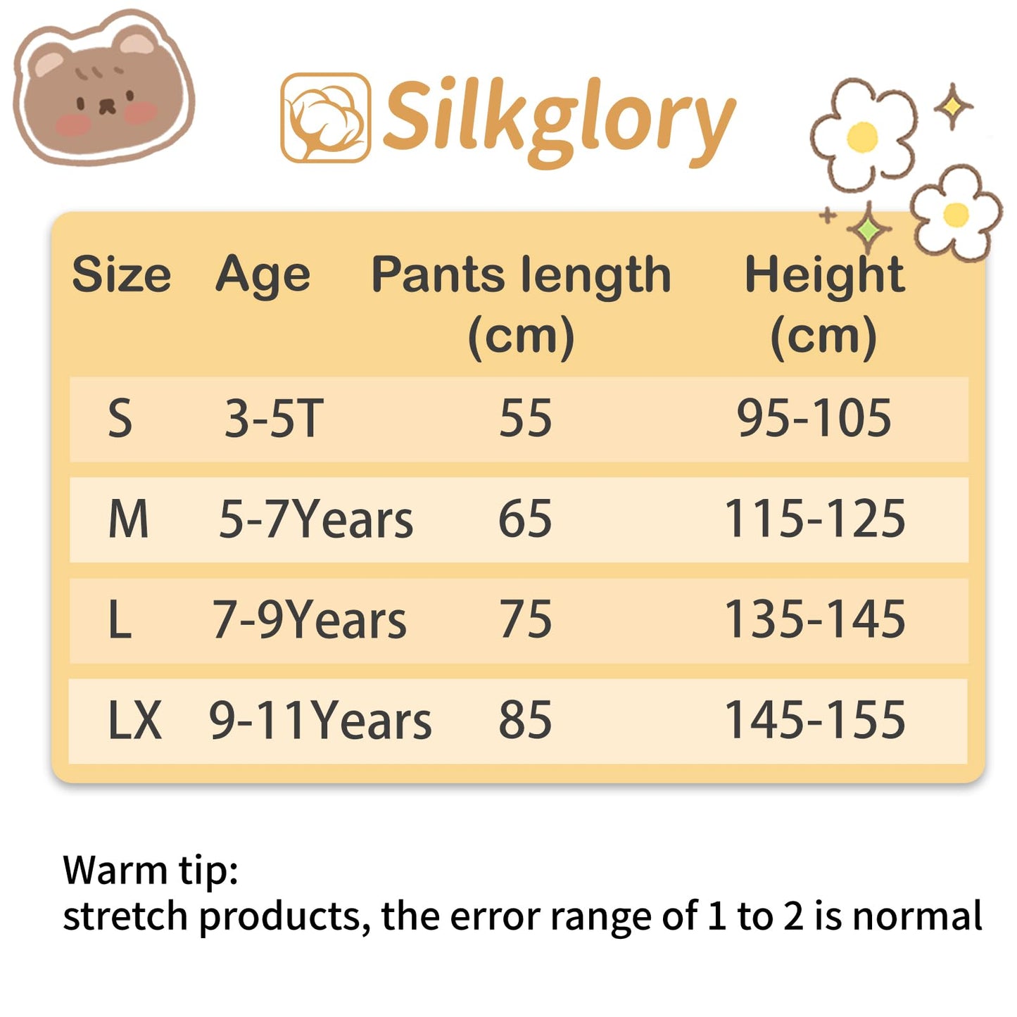 Silkglory Pack of 3 Baby Tights for Girls, Tights for Girls with Cute Glitter Print Pattern, Full Footed Leggings Tights for Newborns Toddlers 2-12 Years