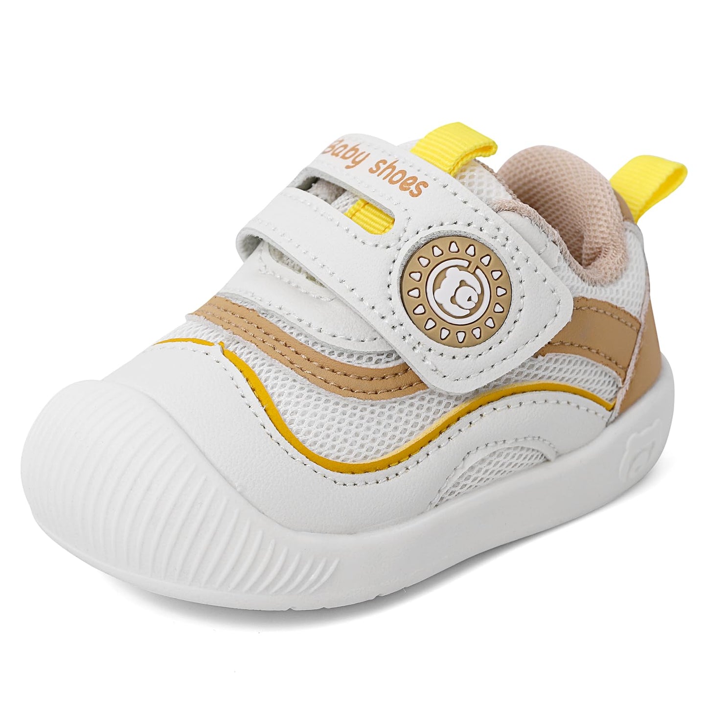 MASOCIO Lauflernschuhe Baby Schuhe Junge Mädchen Babyschuhe Weich Flach Gummi Anti-Rutsch