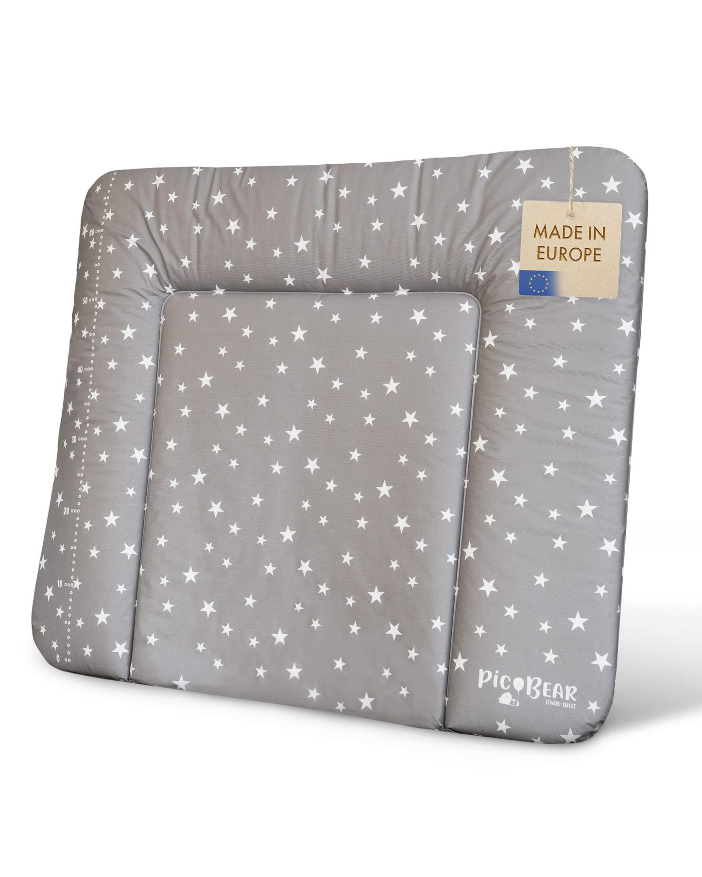 pic Bear Wickelauflage - hochwertige OEKO-TEX Wickeltischauflage - pflegeleichte Wickelunterlage - Auflage Wickelkommode - 85 x 72 cm - Sealife