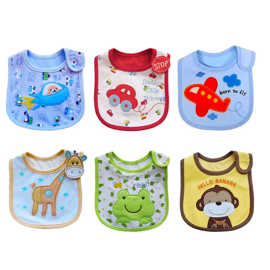 SLOSH Baby Lätzchen Babylätzchen Wasserdichte mit Klettverschluss für Neugeborene Niño Niñas Jungen Mädchen Unisex Set