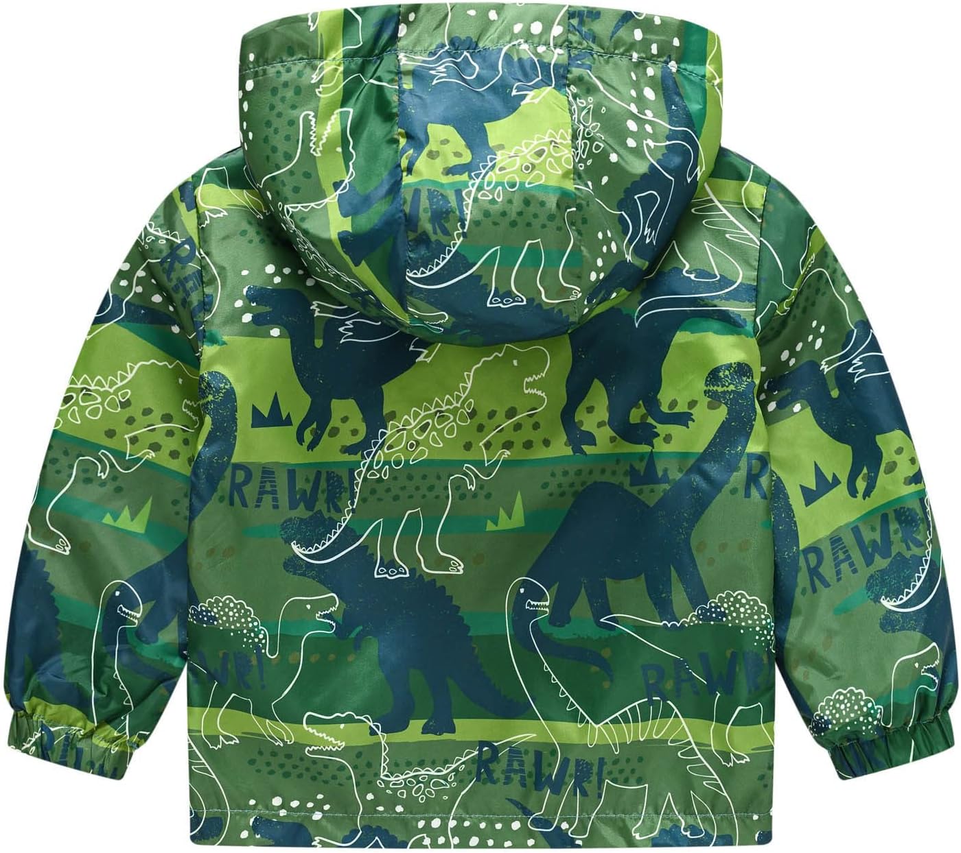 KQIVAM Children's Rain Jacket Transition Jacket Waterproof Outdoor Jacket Windproof with Hood Waterproof Jacket for Children Unisex Rainwear for Girls and Boys