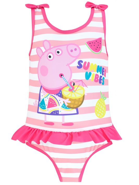 Peppa Wutz Badeanzug Madchen | Schwimmsachen Für Den Sommer | Kinder Badeanzug