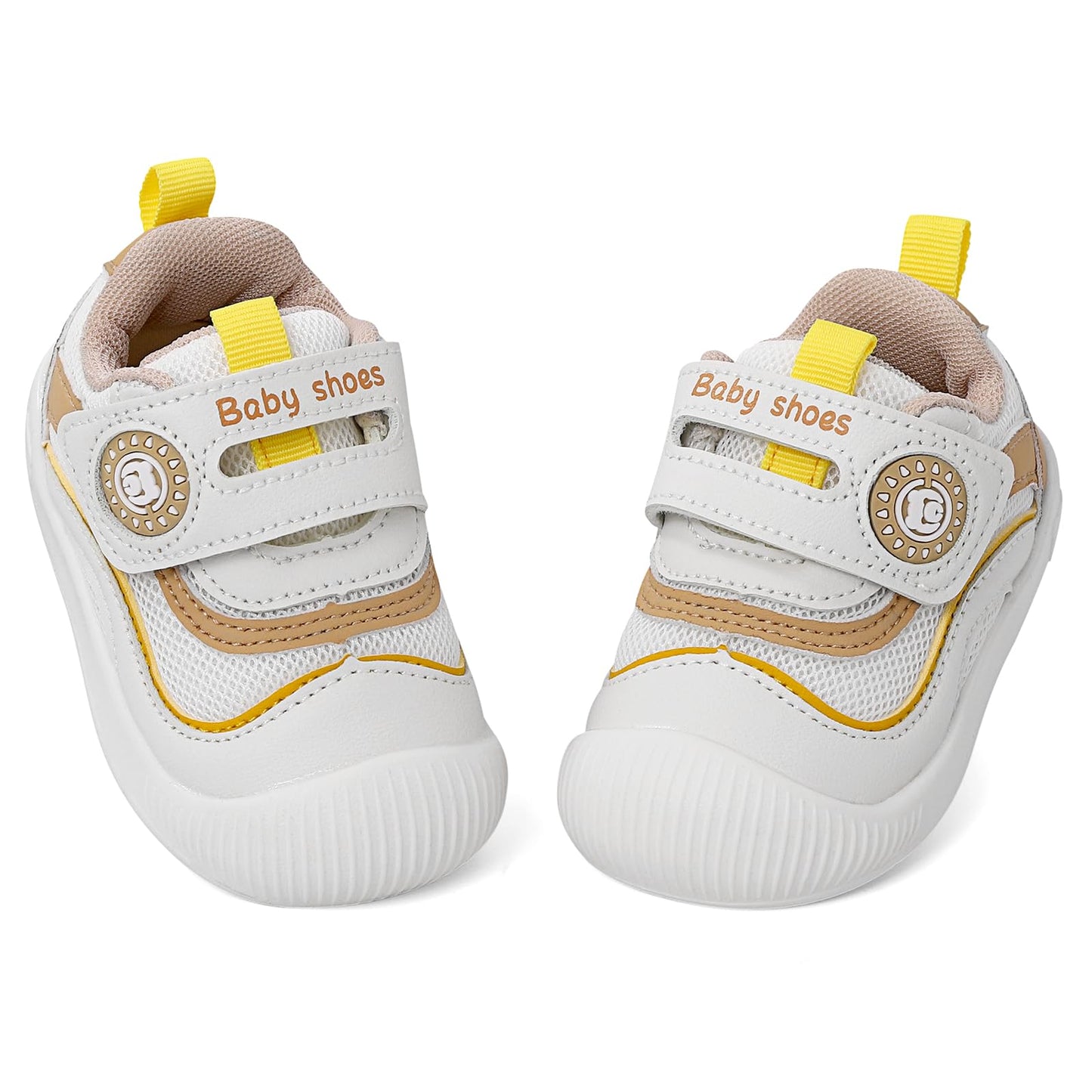 MASOCIO Lauflernschuhe Baby Schuhe Junge Mädchen Babyschuhe Weich Flach Gummi Anti-Rutsch