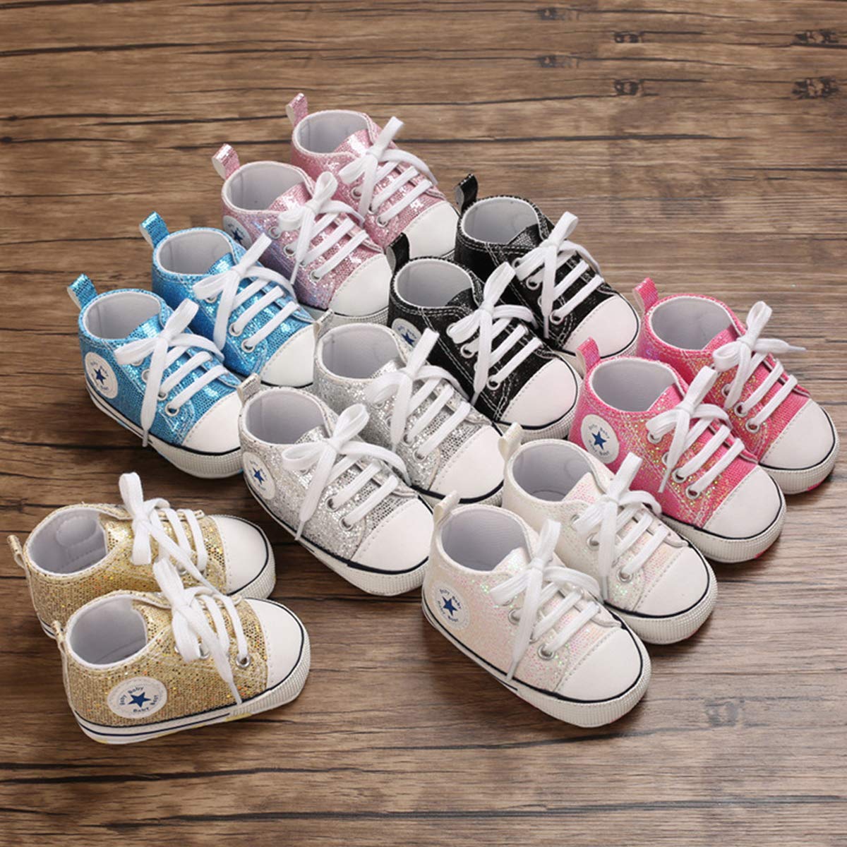 DEBAIJIA Babyschuhe Lauflernschuhe 0-18M Leichtes Atmungsaktives rutschfest für Jungen und Mädchen