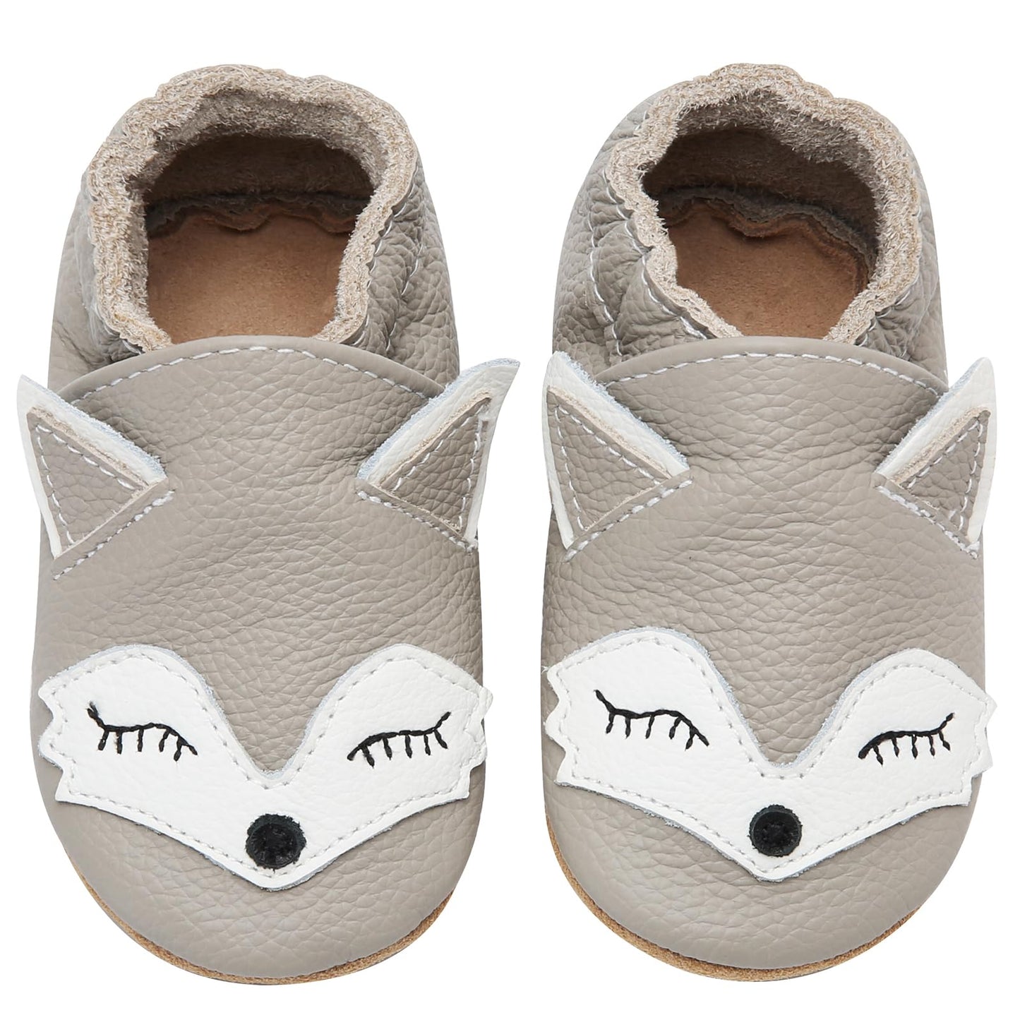 Babyschuhe IceUnicorn Krabbelschuhe für Babys, weiche Leder-Laufschuhe für Jungen und Mädchen, Lederschuhe für Kleinkinder, Baby Hausschuhe