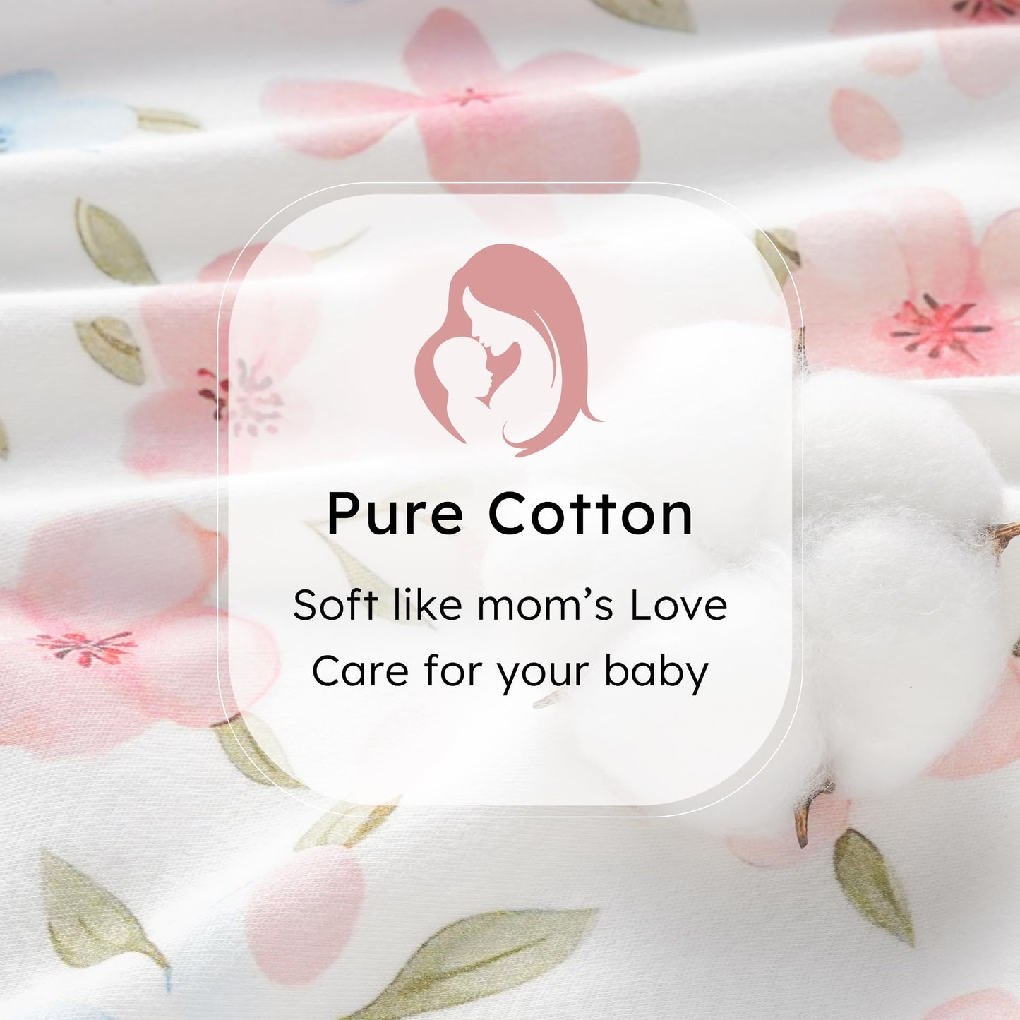 FIEMOL Baby Sleeping Bag 2.5 Tog 0-6 Months, Winter Cotton Newborn Baby Sleeping Bag, Wearable Blanket for Infants and Toddlers, 2-Way Zip Sleeping Bag, 67 cm, Rainbow