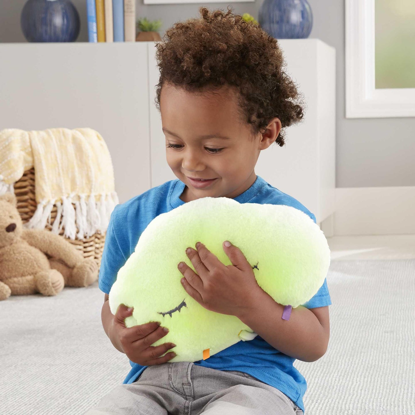 Fisher-Price HBP87 Slumber Koala with Soft Music, Light and Rhythmic Breathing Movements, Koala Cuddly Baby Toy, Night Light with Music for Babies, Baby Equipment for Newborns 0+