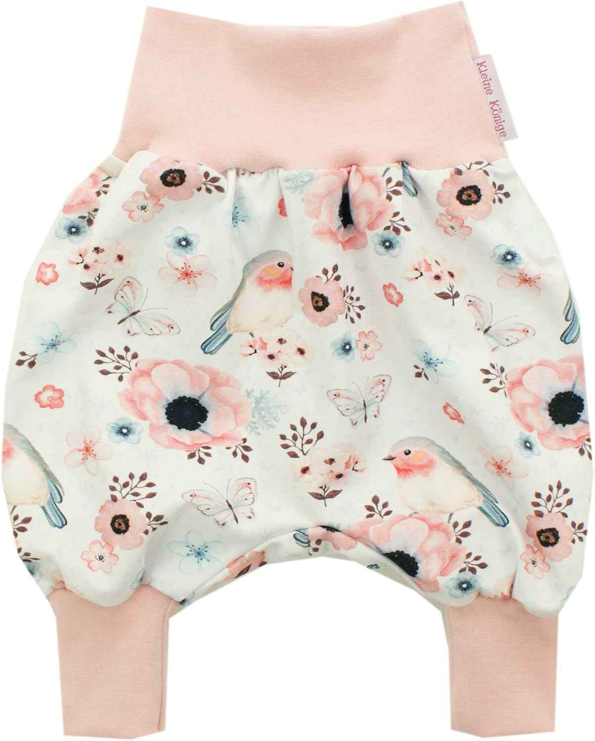 Kleine Könige baby girls’ baggy trousers - many models - sizes 50-128 - Oeko-Tex 100 certified