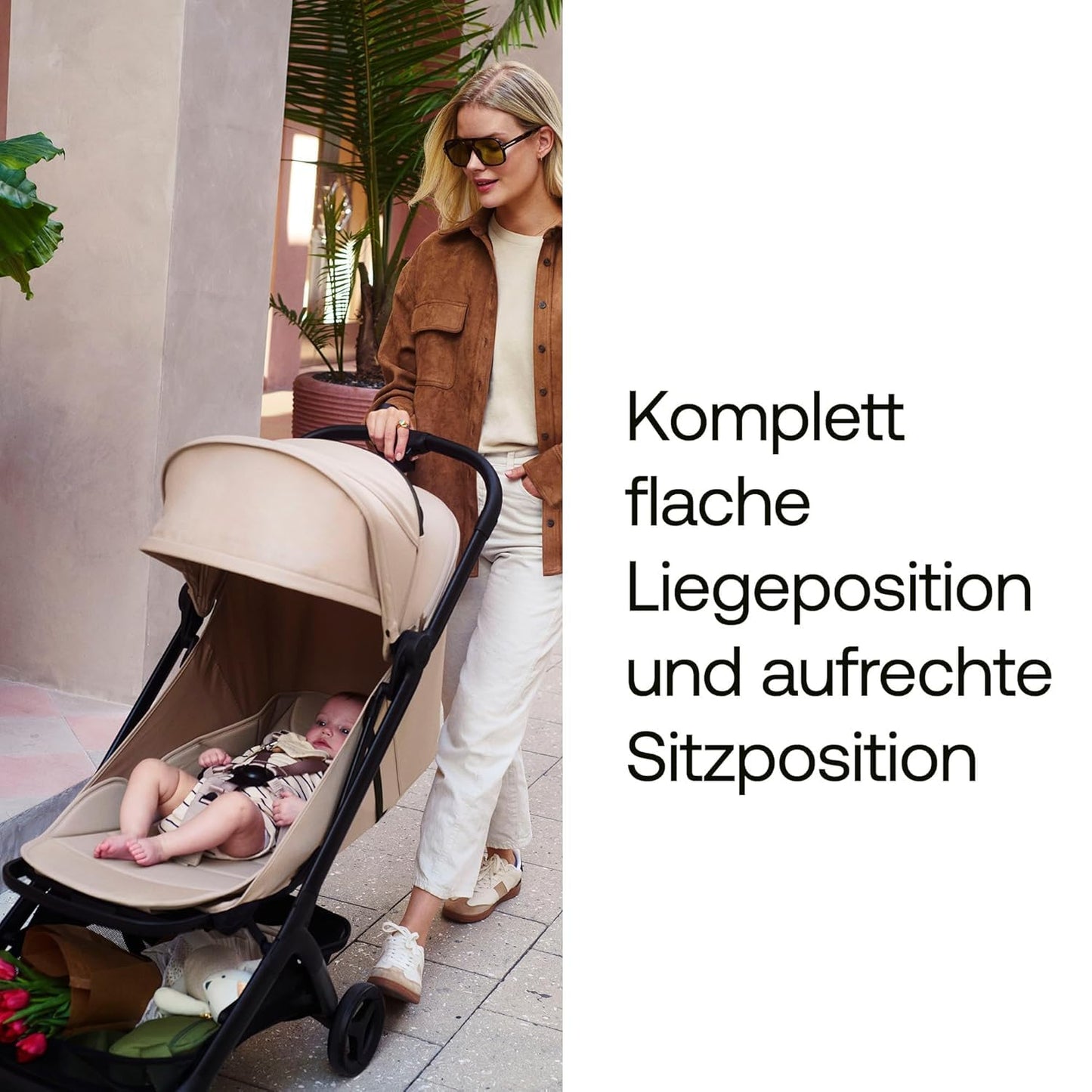 Bugaboo Butterfly 2 Reisebuggy Set – leichter, faltbarer Kinderwagen mit Sicherheitsbügel & Regenabdeckung – Handgepäckgröße, mit Liegefunktion – ab 6 Monaten bis 4 Jahre – Deep Indigo