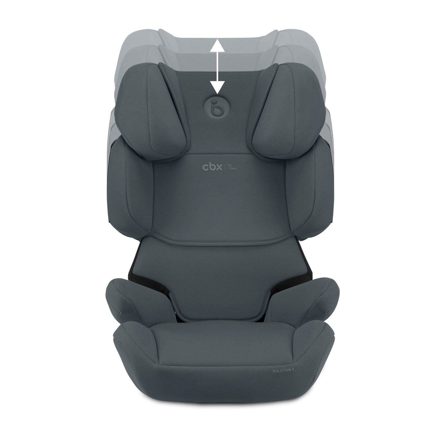 CBX by CYBEX Kinder-Autositz Solution X i-Fix, Für Autos mit und ohne ISOFIX, Ab ca. 3 bis 12 Jahre (100 - 150 cm), Ab ca. 15 bis 50 kg, Rot - Meloni2