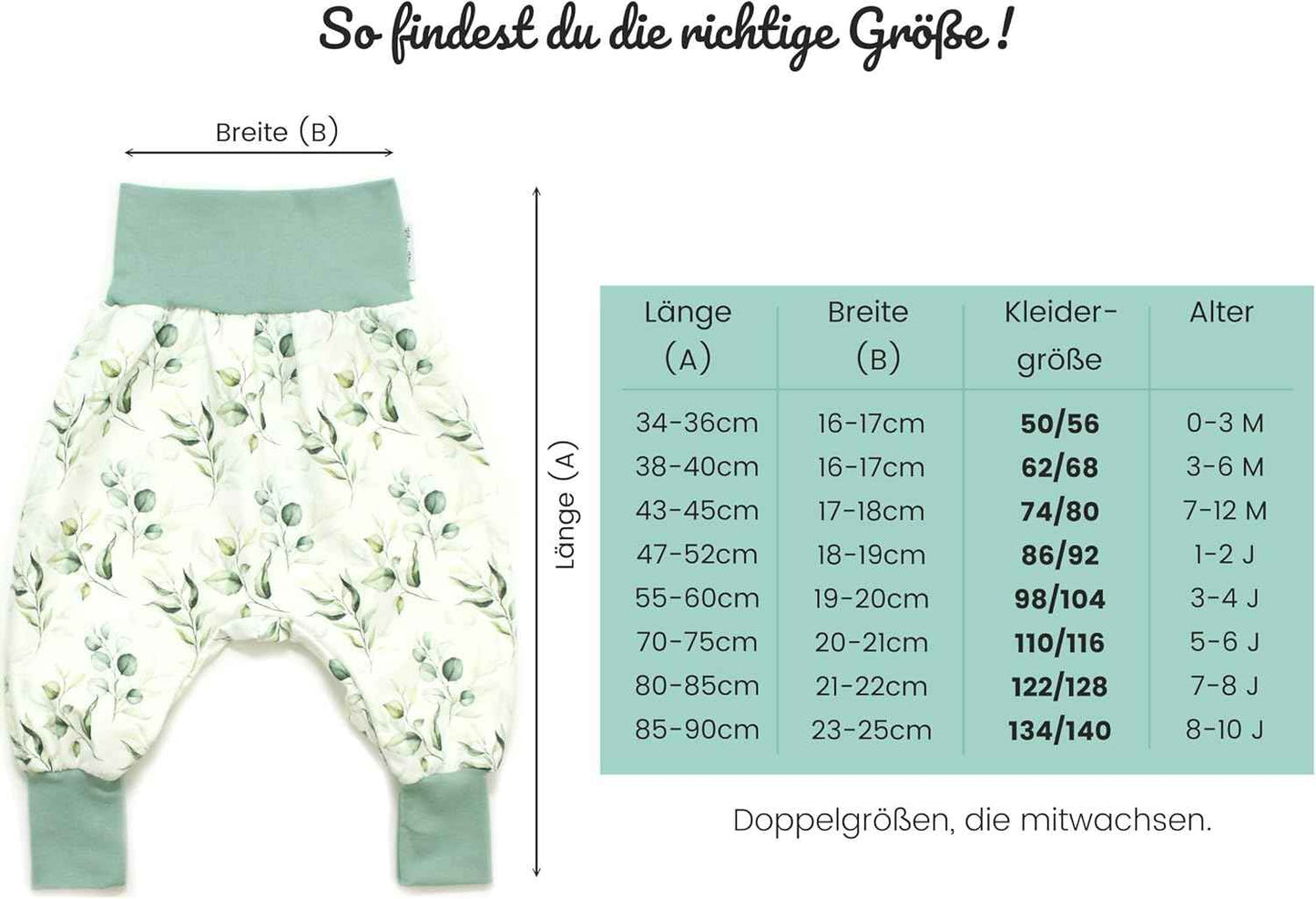 Kleine Könige Baby Girls' Baggy Trousers · Model Summer Bee Birds Summer Paradise White Yellow · Ökotex 100 Certified · Size 62/68