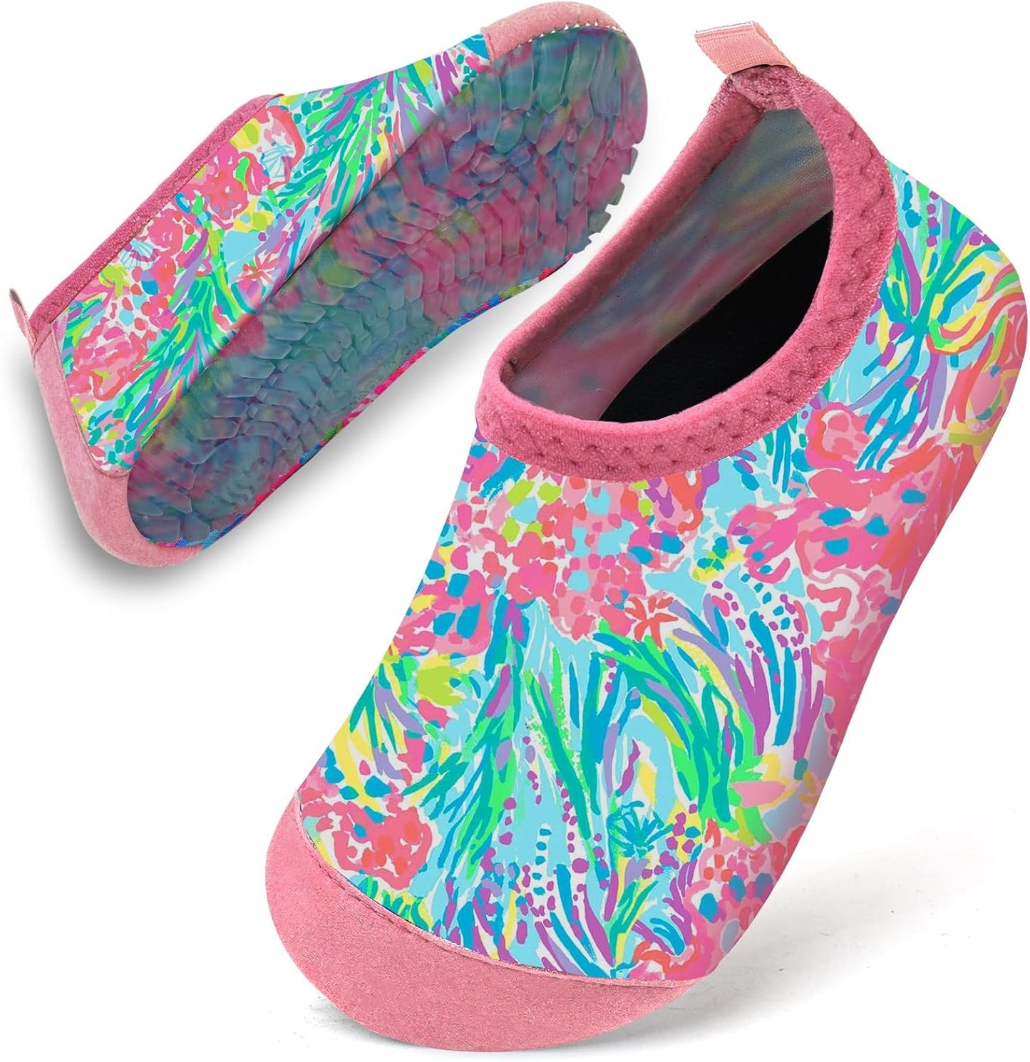 Badeschuhe Babyschuhe für Kinder Jungen und Mädchen, Wasserschuhe Strandschuhe Aquaschuhe Barfuß Schuhe Gr. 14-31