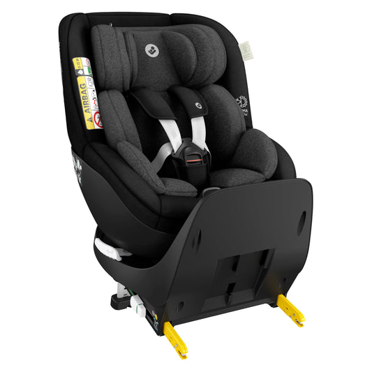 Maxi-Cosi Mica Pro Eco i-Size, 360°-Kindersitz mit ISOFIX, 0-4 Jahren, 40-105 cm, ClimaFlow, G-CELL-Seitenaufprallschutz, drehbarer Kindersitz, Neugeborene & Kleinkindsitz, Authentic Graphite - Meloni2