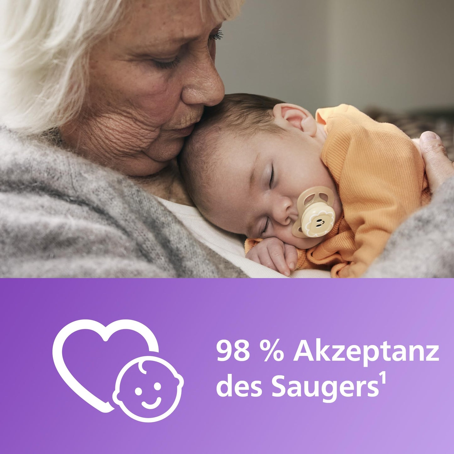 Philips Avent Schnuller Ultra air, 0 bis 6 Monate, kiefergerecht und BPA-frei, 2 Stück, mit Sterilisier- und Transportbox, SCF080/17