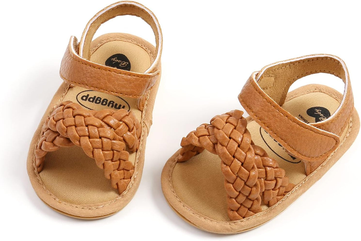 RVROVIC Babyschuhe für Jungen und Mädchen – Premium Weiche Anti-Rutsch Gummisohle für Säuglinge – Sommer Outdoor Sandalen für Kleinkind Erste Walker