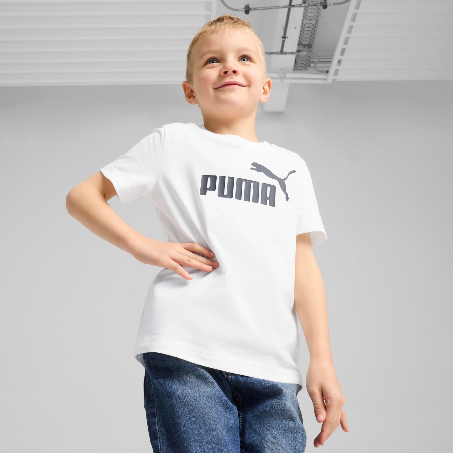PUMA Jungen ESS No. 1 Logo Tee Ps T-Shirts (1er Pack)