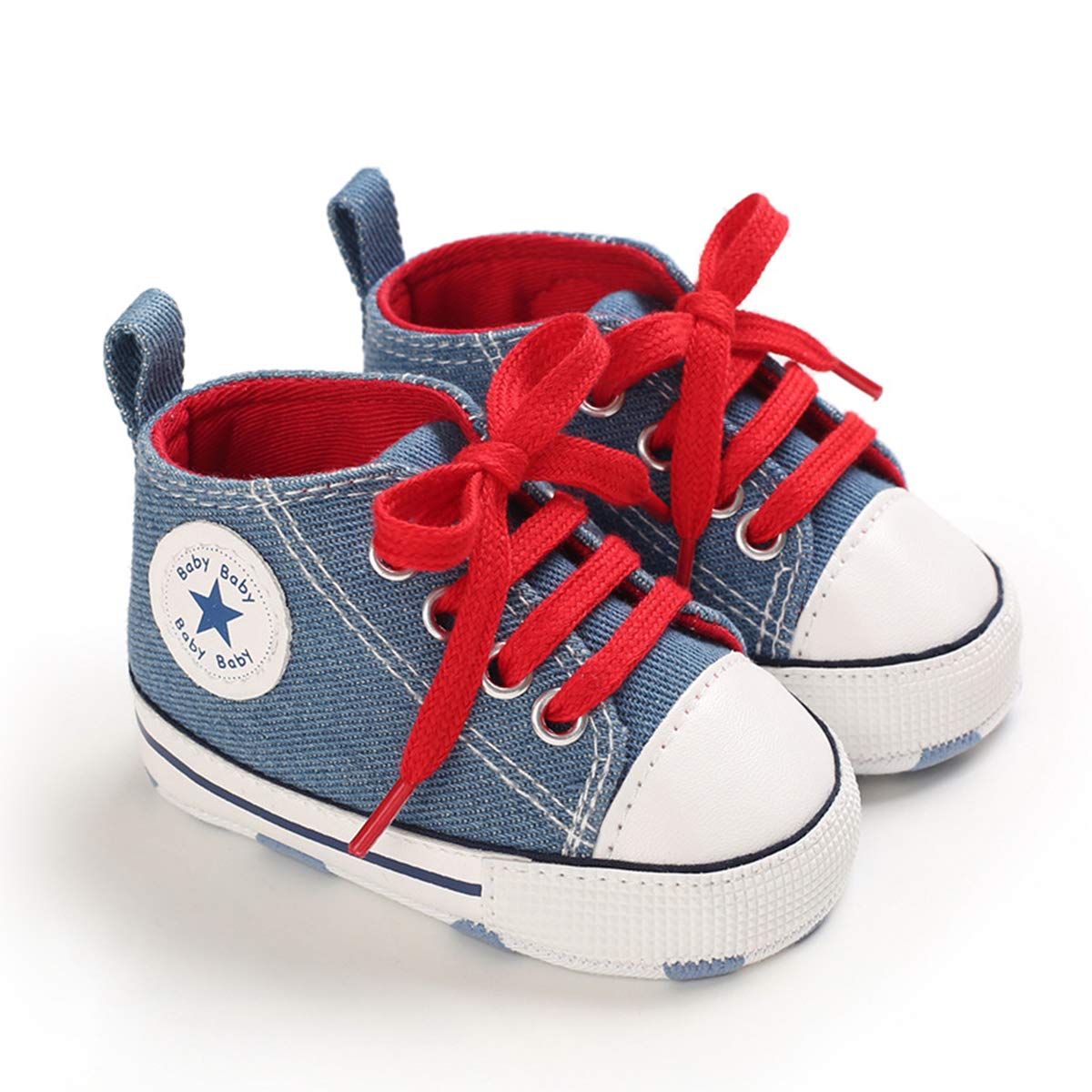 DEBAIJIA Babyschuhe Lauflernschuhe 0-18M Leichtes Atmungsaktives rutschfest für Jungen und Mädchen