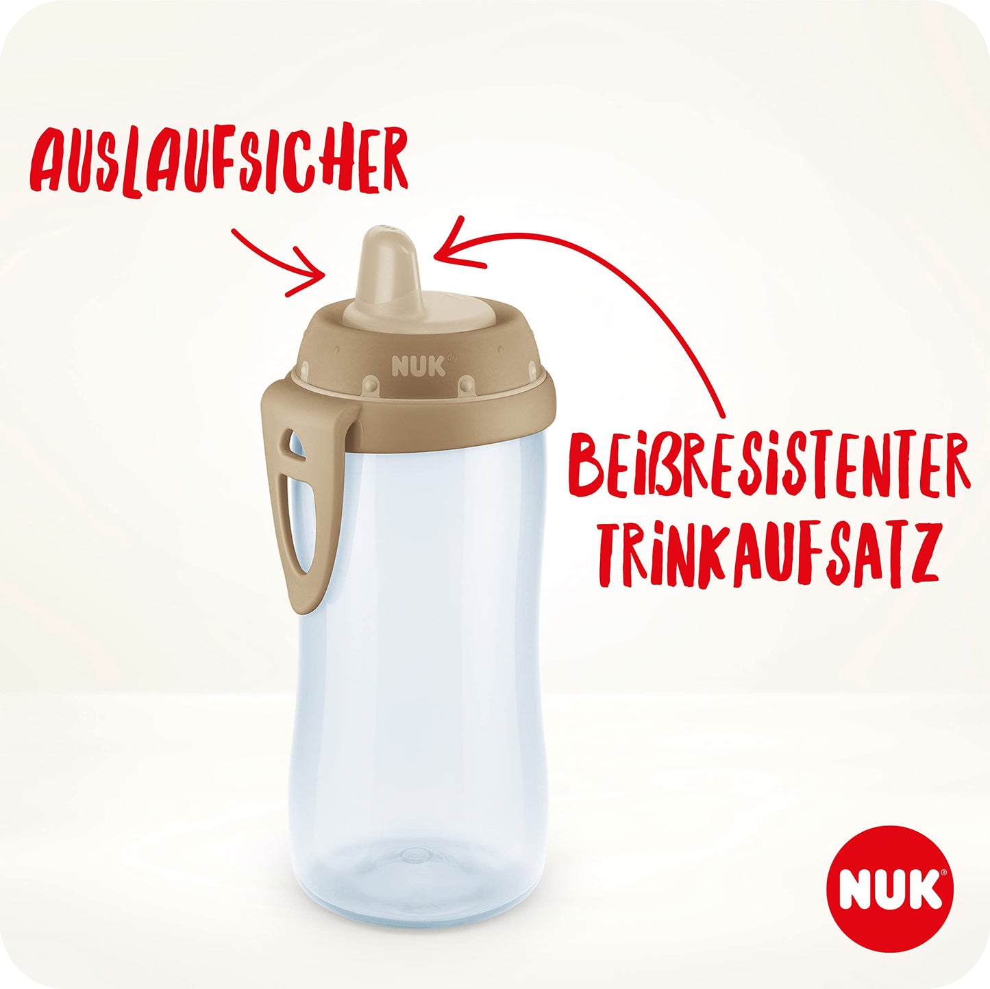 NUK Kiddy Cup Night Trinklernflasche | Schnabeltasse mit Leuchteffekt | 12+ Monate | Auslaufsicher mit harter Trinktülle | Clip und Schutzkappe | BPA-frei | 300 ml | Planeten (blau), 10255678 - Meloni2
