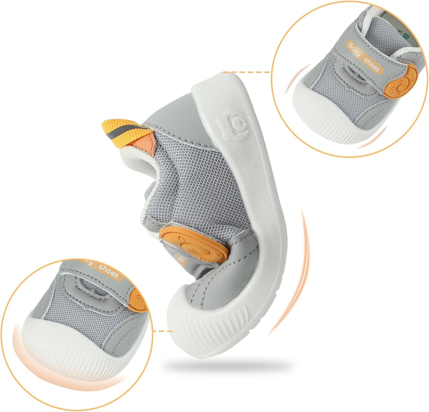 MK MATT KEELY Babyschuhe für Jungen und Mädchen - Weiche, rutschfeste Sommer Lauflernschuhe mit atmungsaktiver Sohle