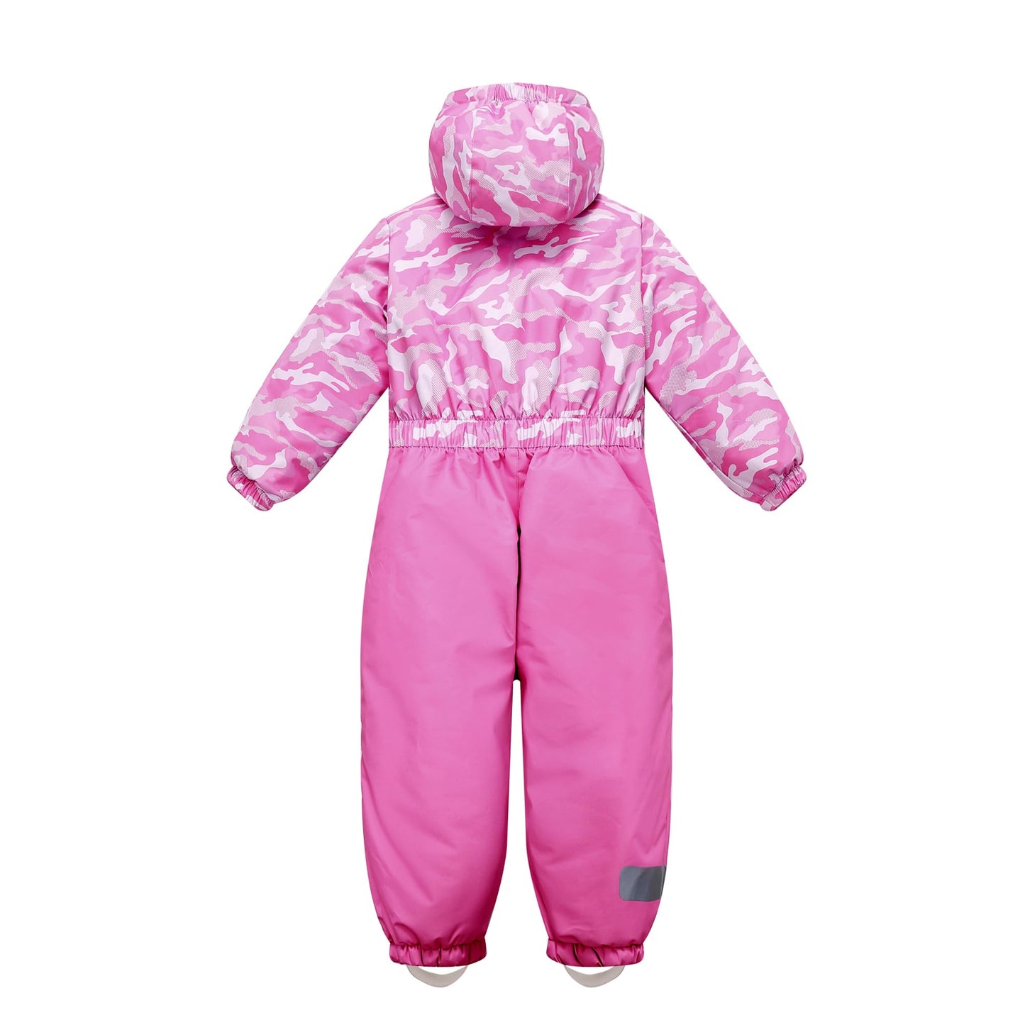 Owntop Children's Unisex Snow Suit Girls Boys Windproof Waterproof Ski Suit with Hood Zip 98-122